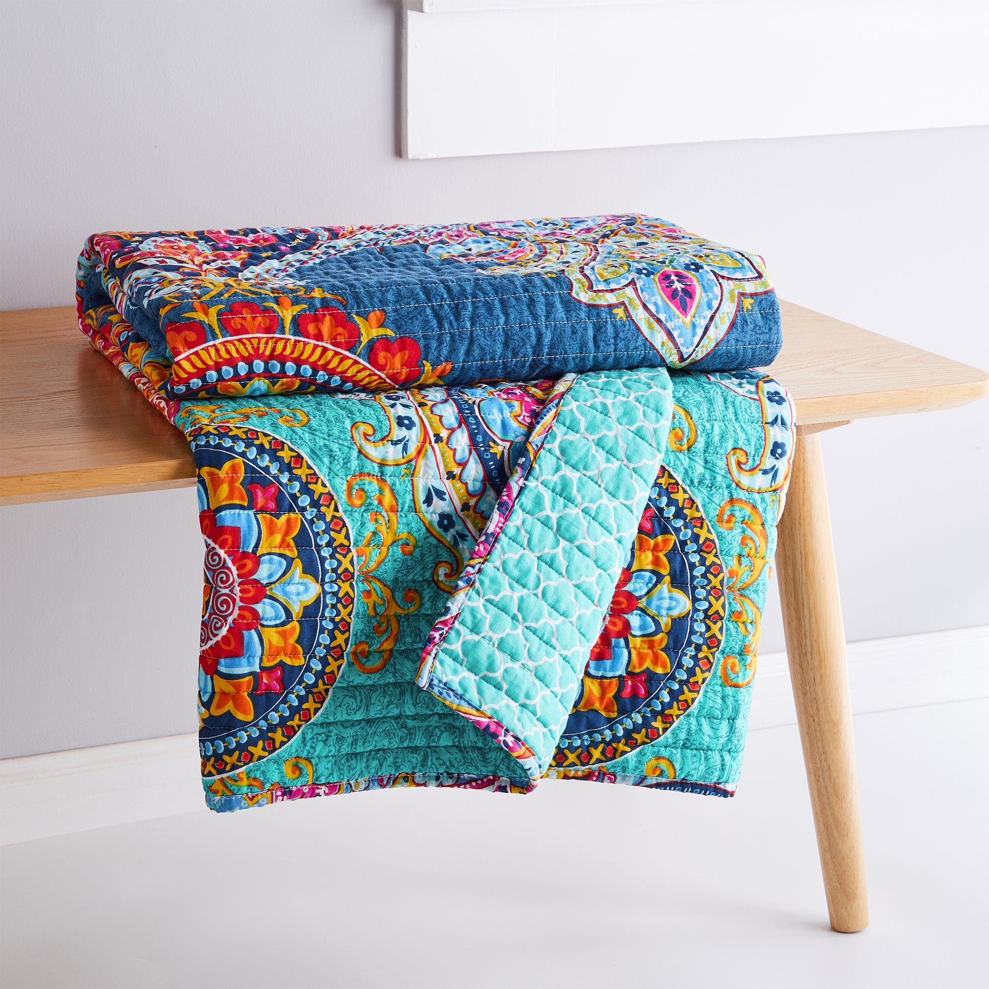 Levtex Home Fantasia Quilted Throw Throws
