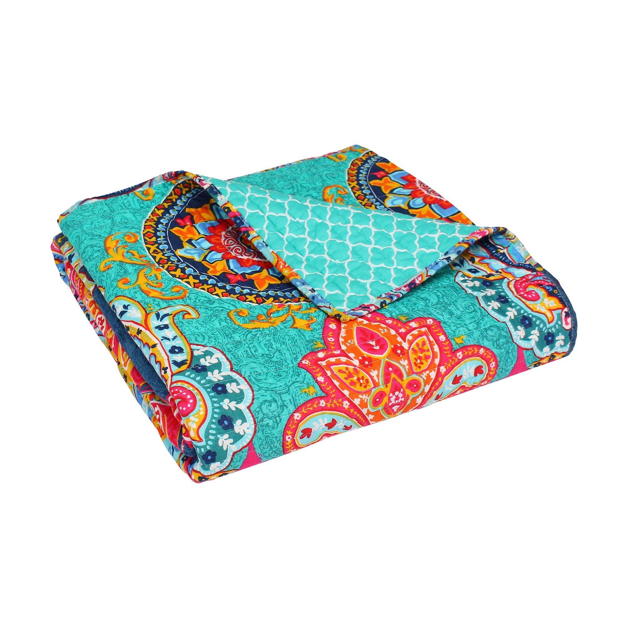Levtex Home Fantasia Quilted Throw Throws