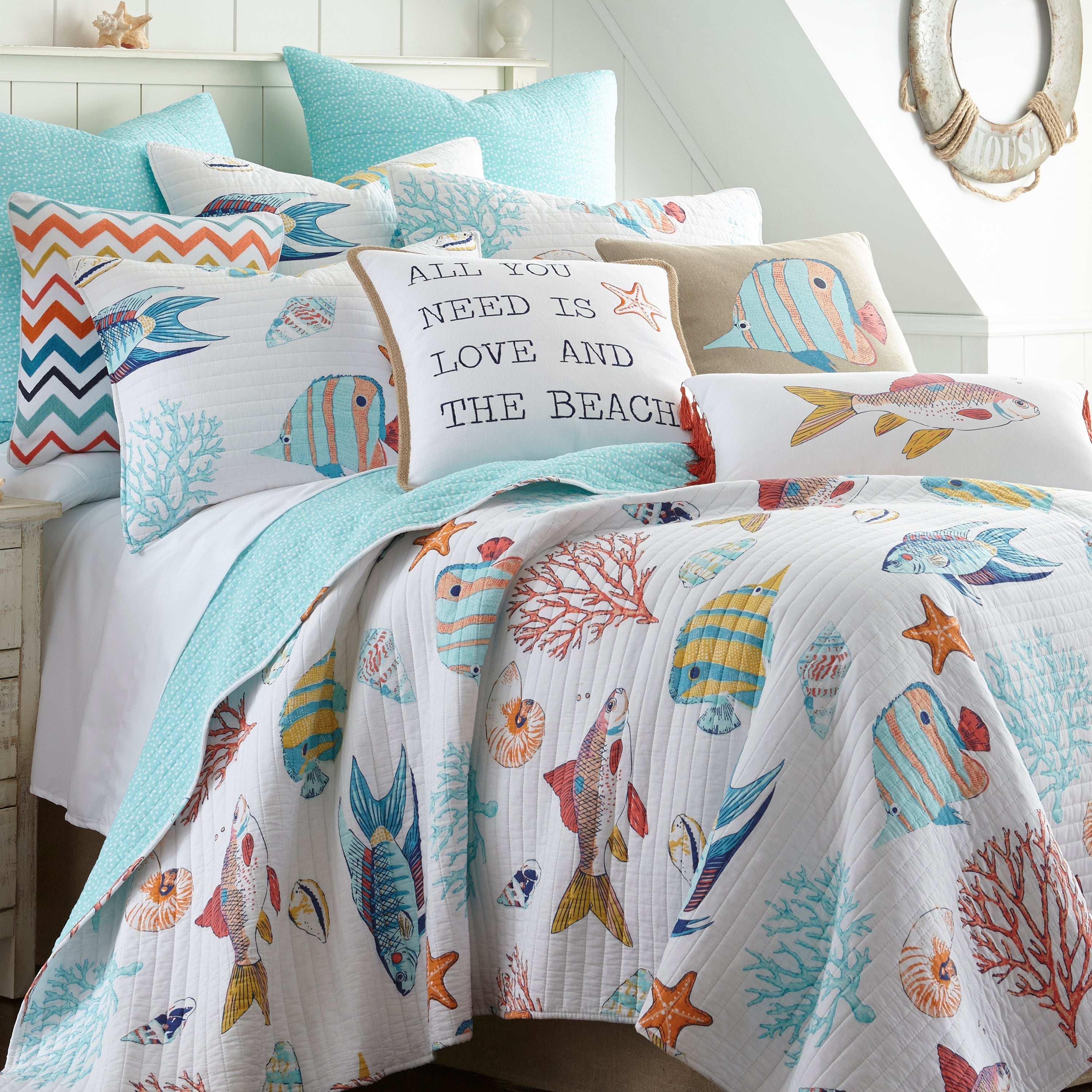 Levtex Home Barrier Reef Quilt Set Quilts
