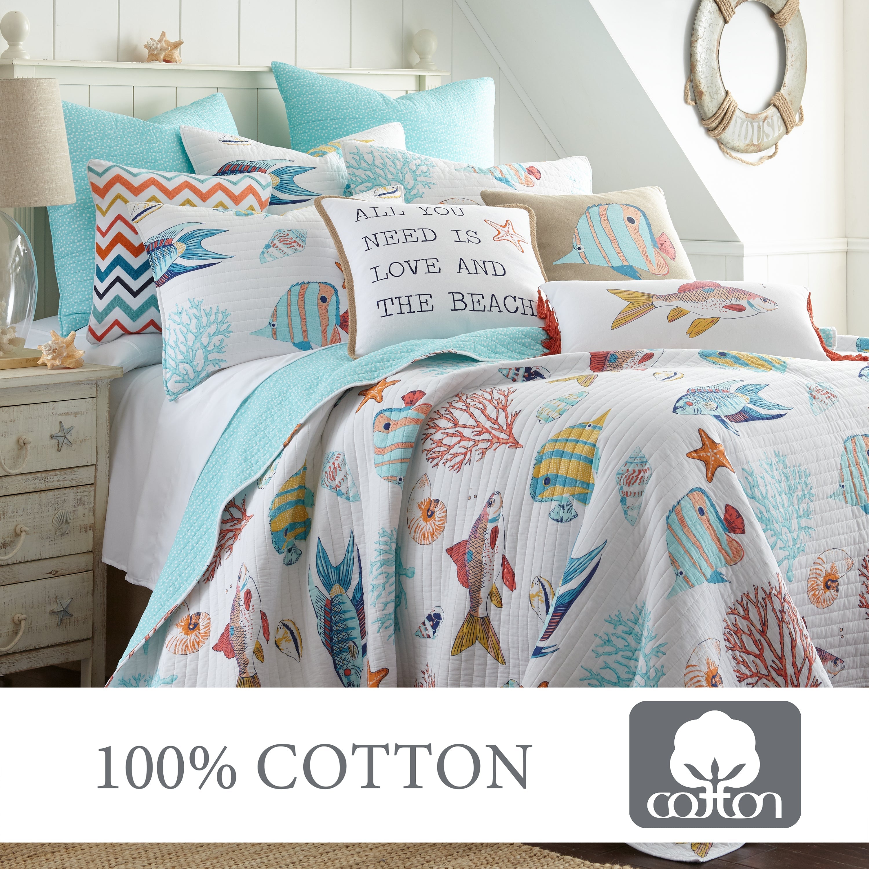 Levtex Home Barrier Reef Quilt Set Quilts