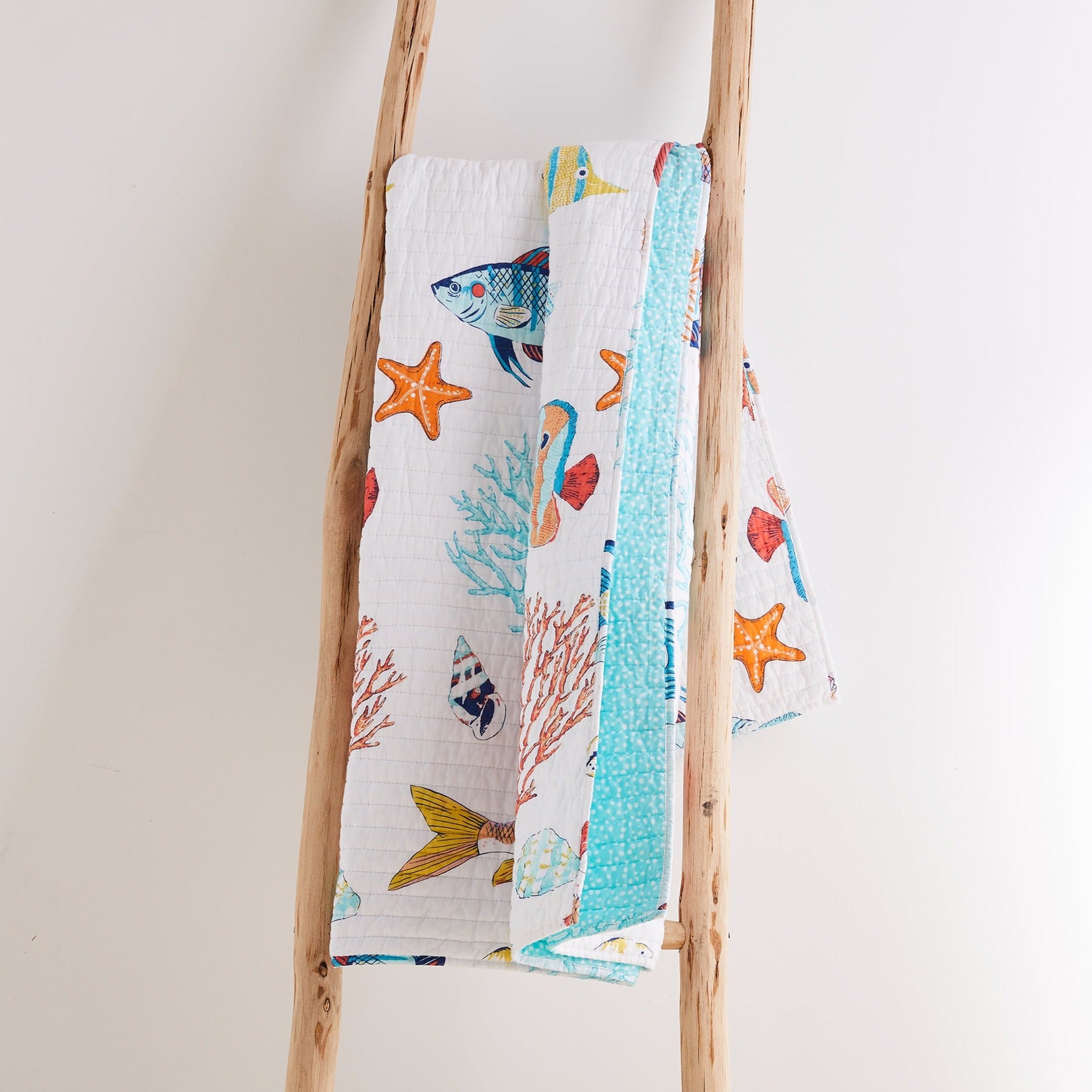 Levtex Home Barrier Reef Quilted Throw Throws