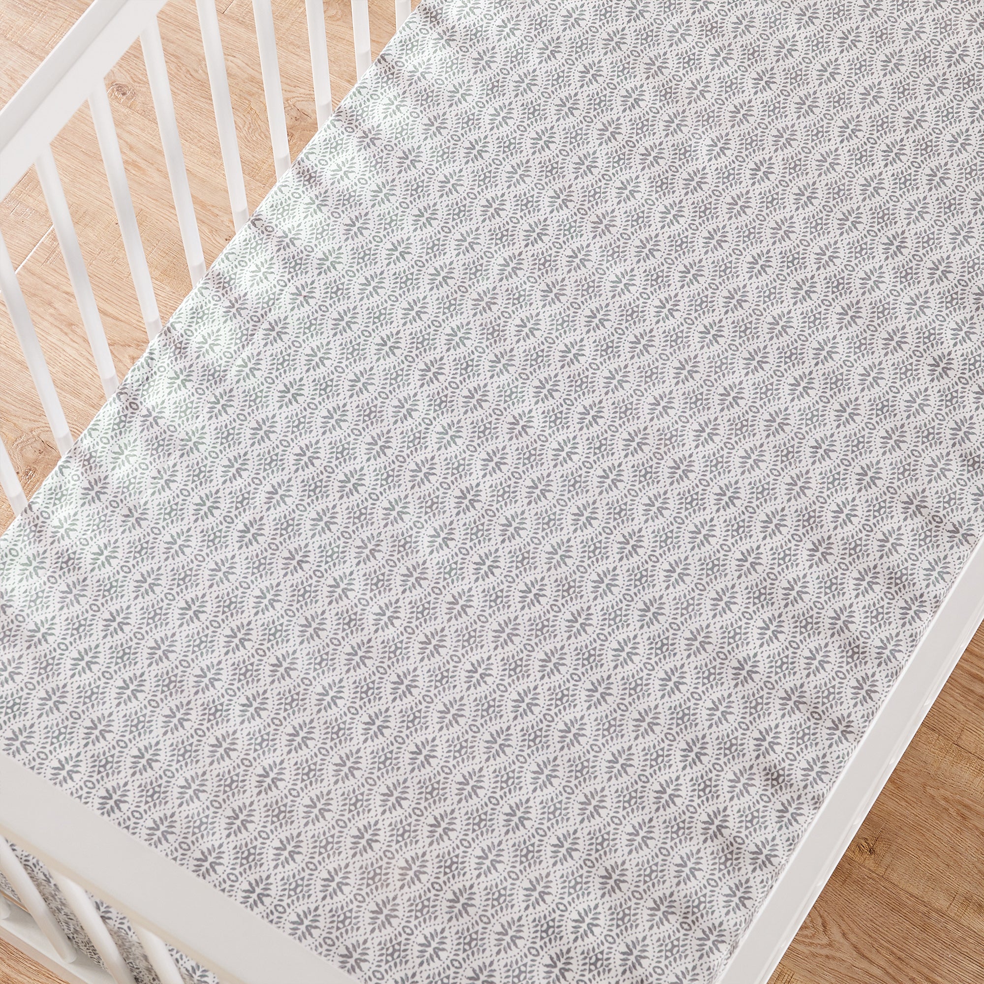 Levtex Home Kenya Geometric Crib Fitted Sheet Crib Fitted Sheets