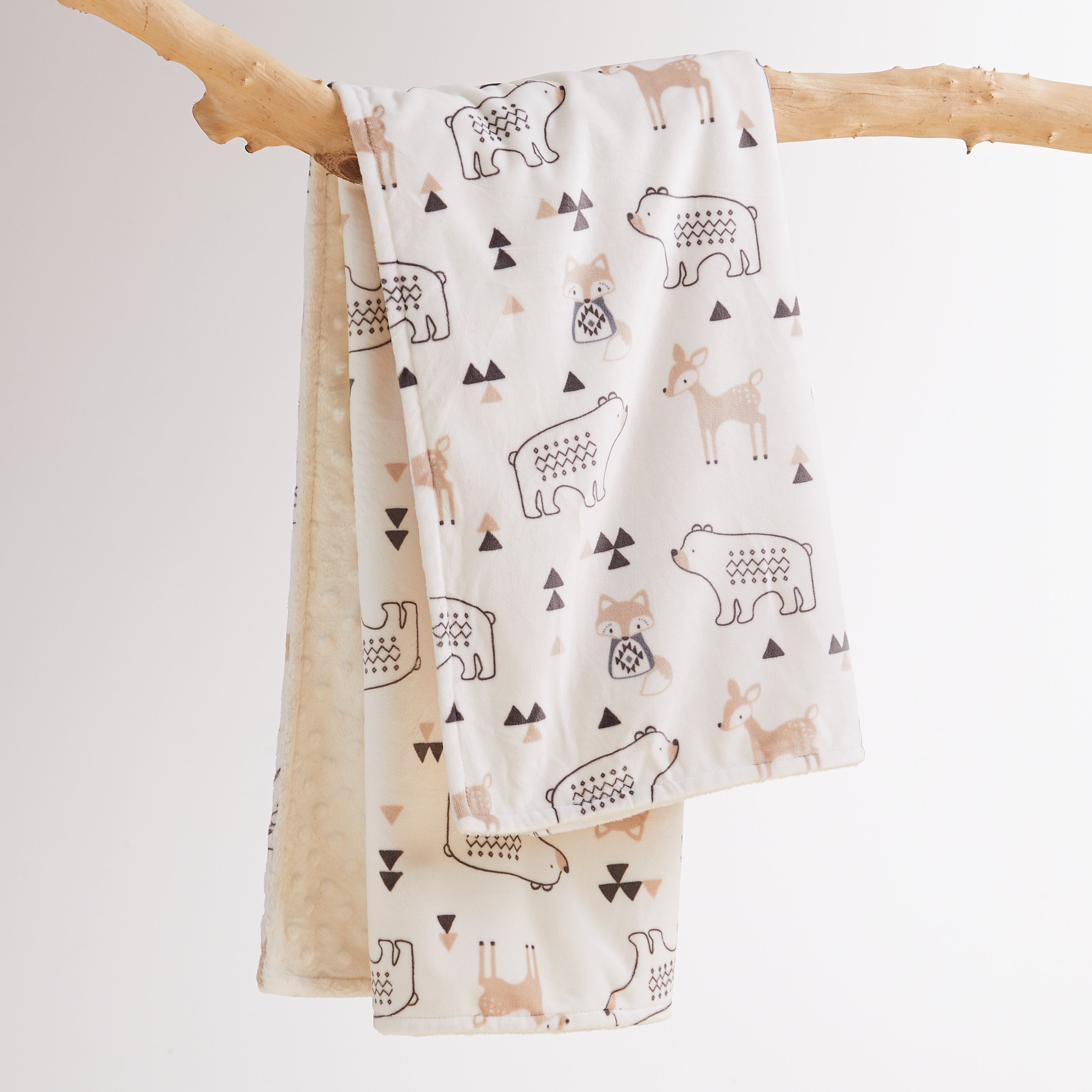 Levtex Home Bailey Allover print Blanket Baby Blankets