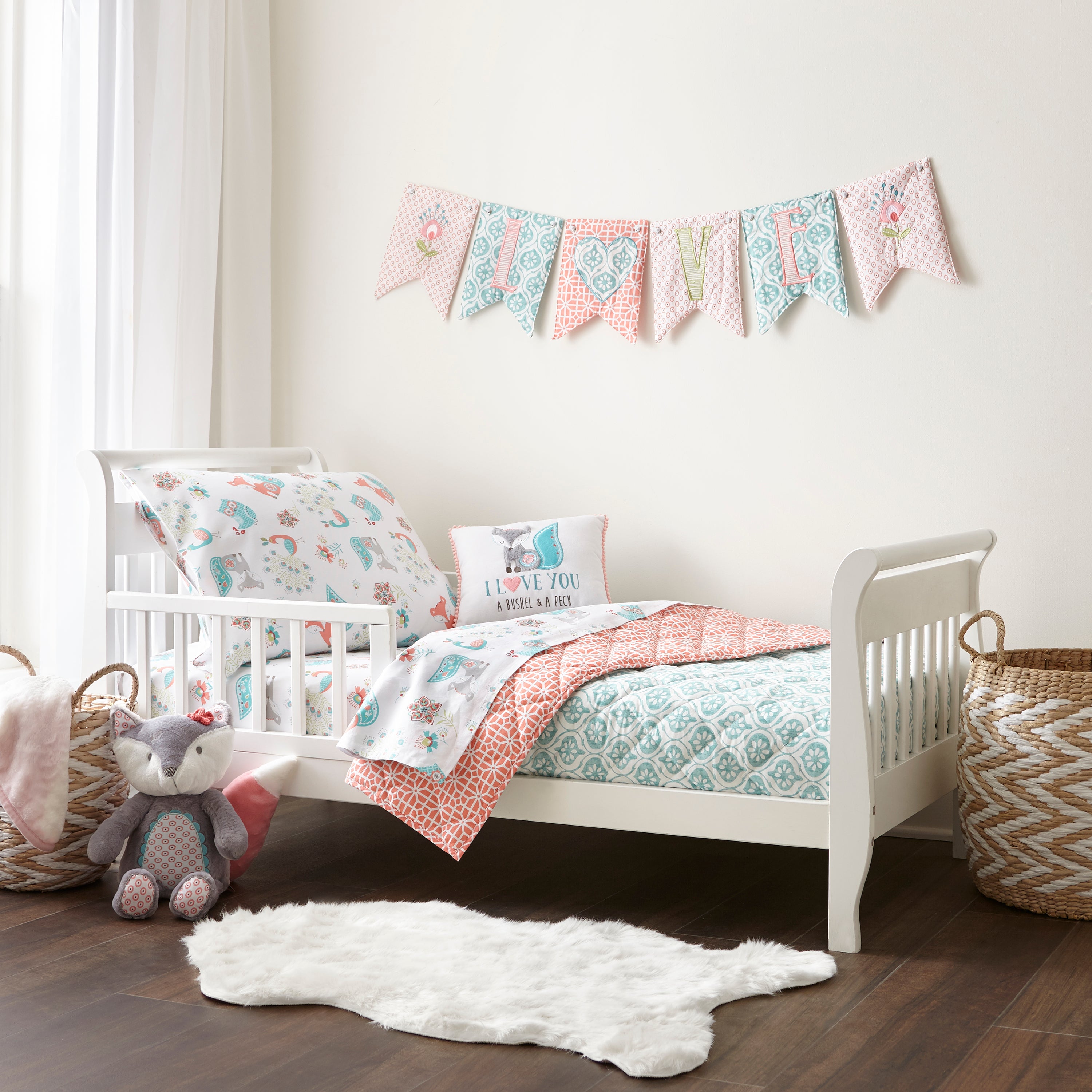 Levtex Home Fiona 5-Piece Toddler Bedding Set Toddler Sets