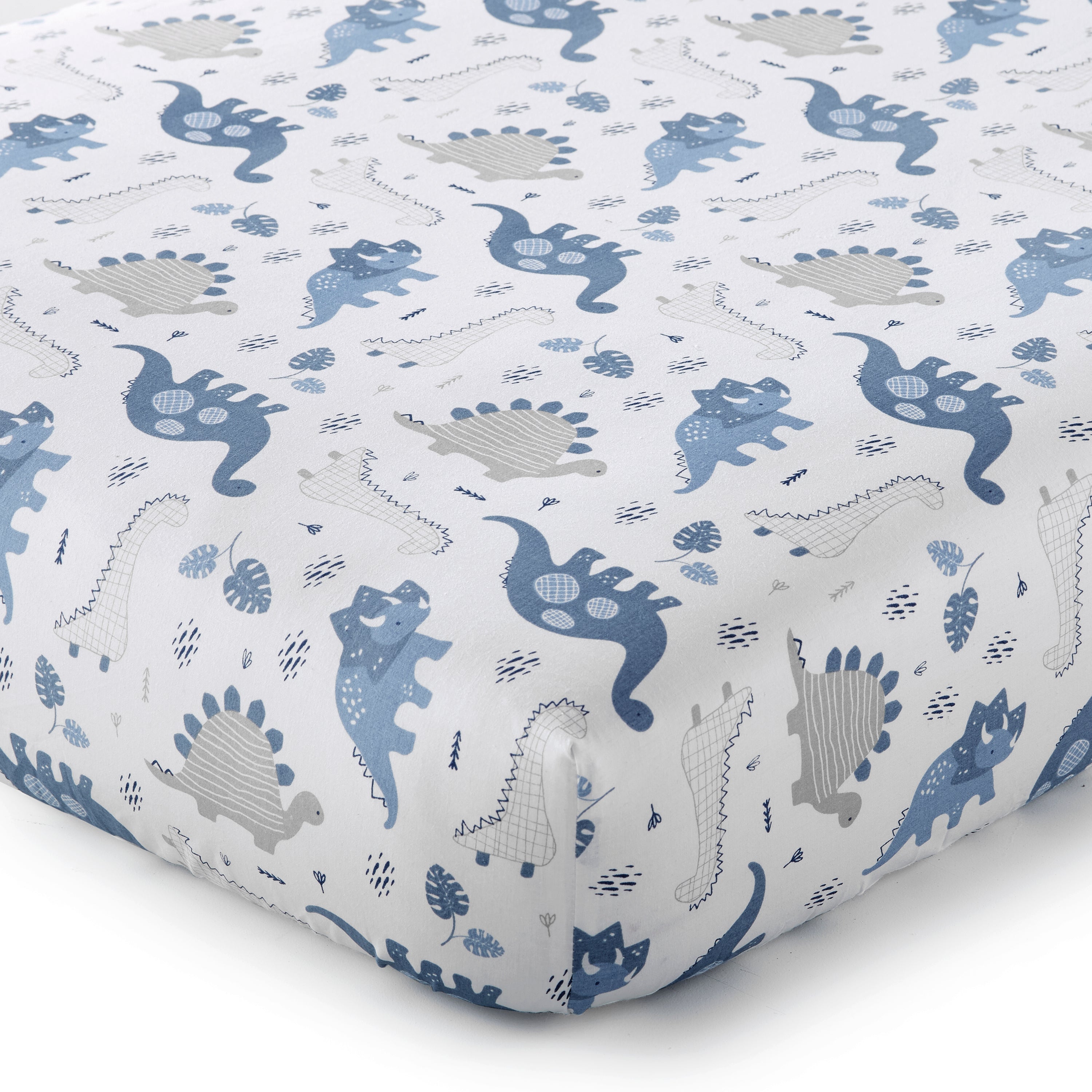 Levtex Home Kipton Dino Cotton Crib Fitted Sheet Crib Fitted Sheets
