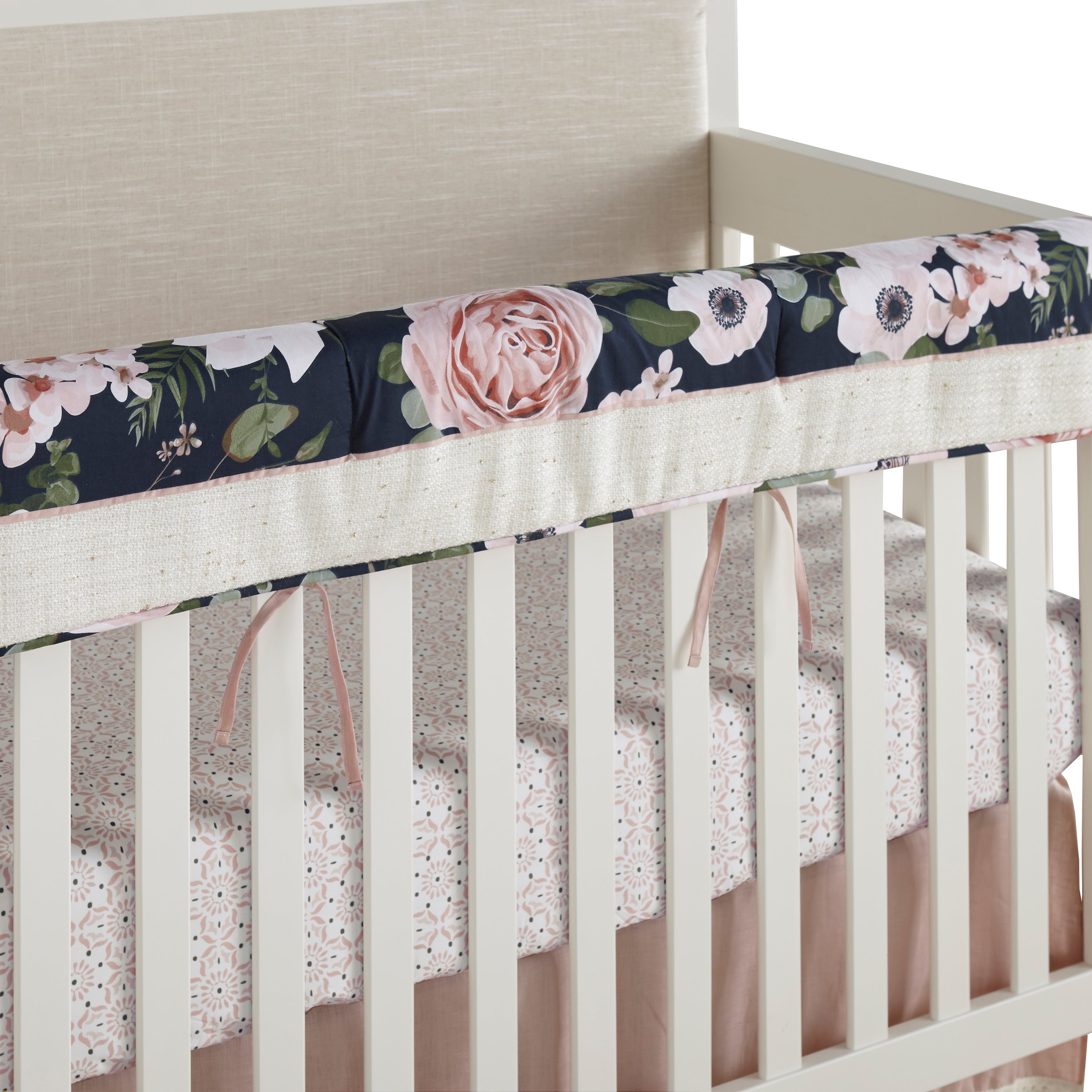 Levtex Home Fiori Crib Rail Guard Crib Rail Guards