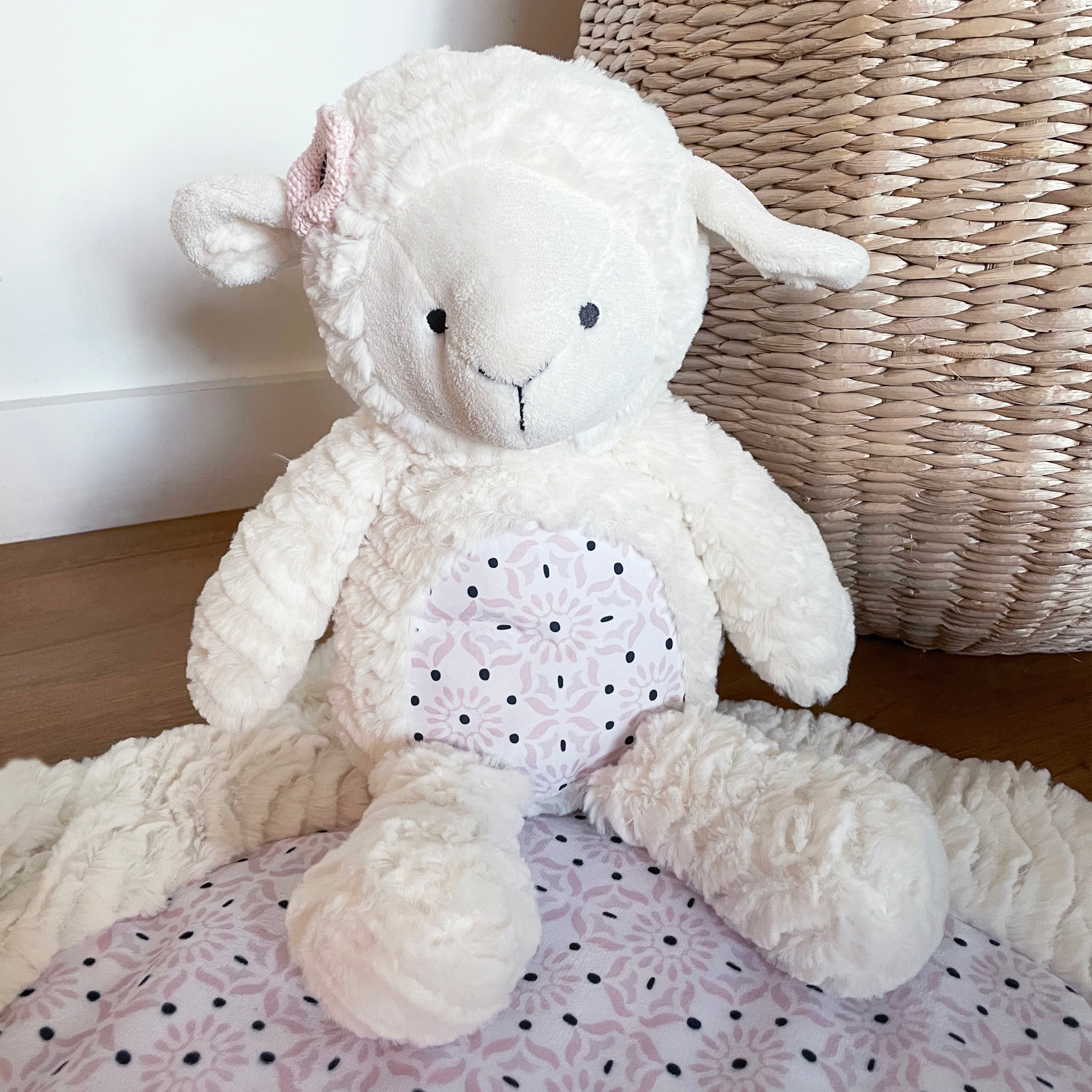 Levtex Home Fiori Lamb Plush Toy Baby Plush Toys