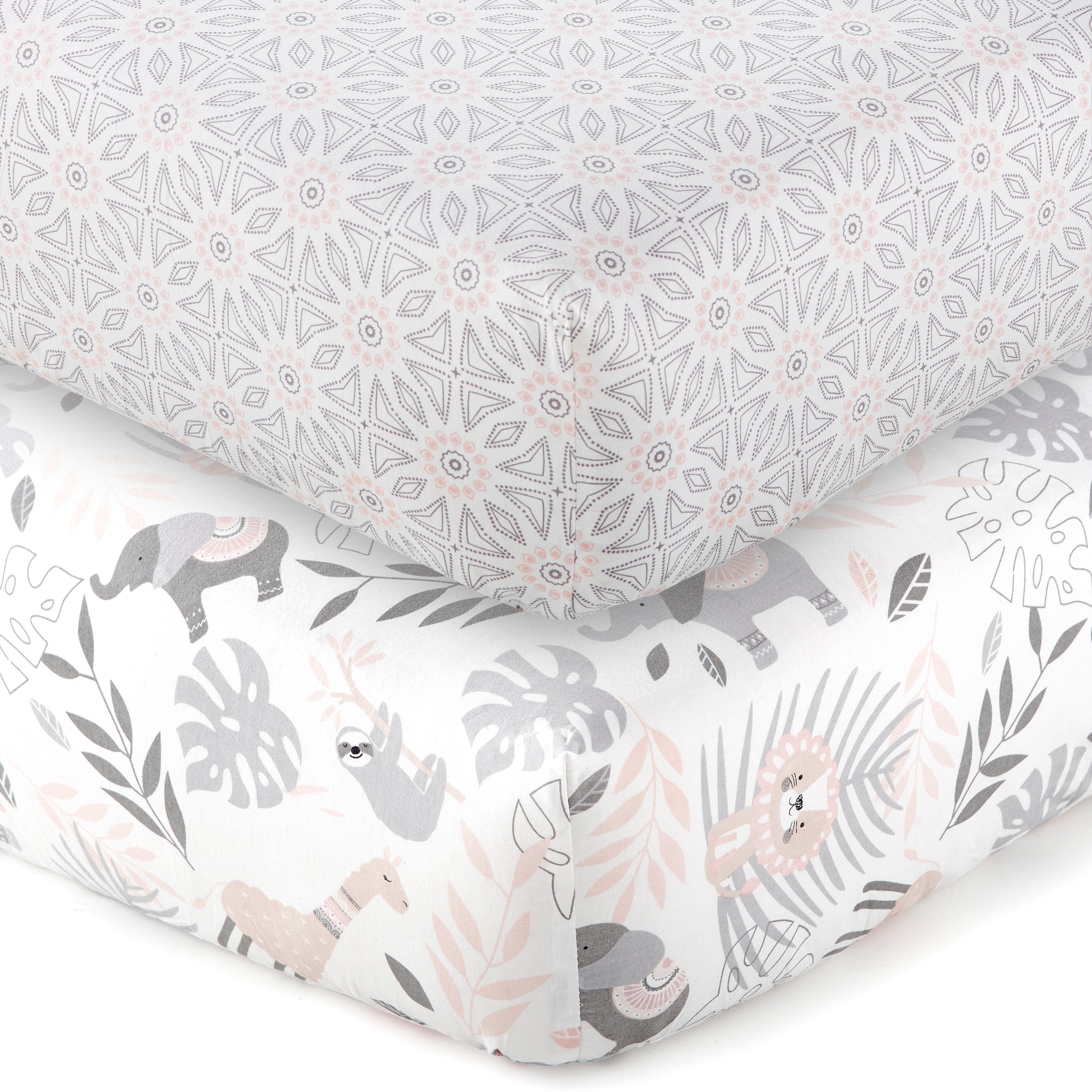 Levtex Home Imani Fitted Crib Sheet Set of 2 Crib Fitted Sheets