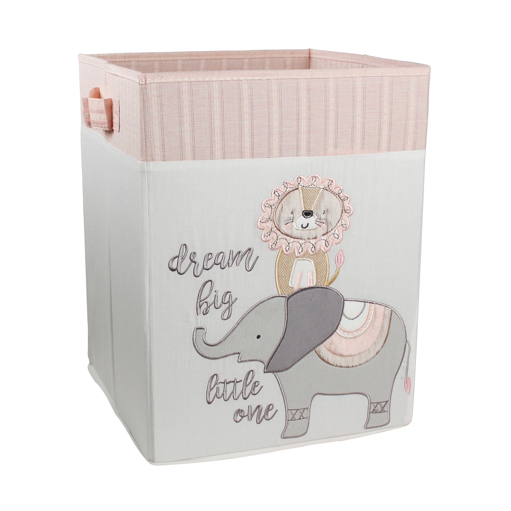 Levtex Home Imani Square Hamper Nursery Storage