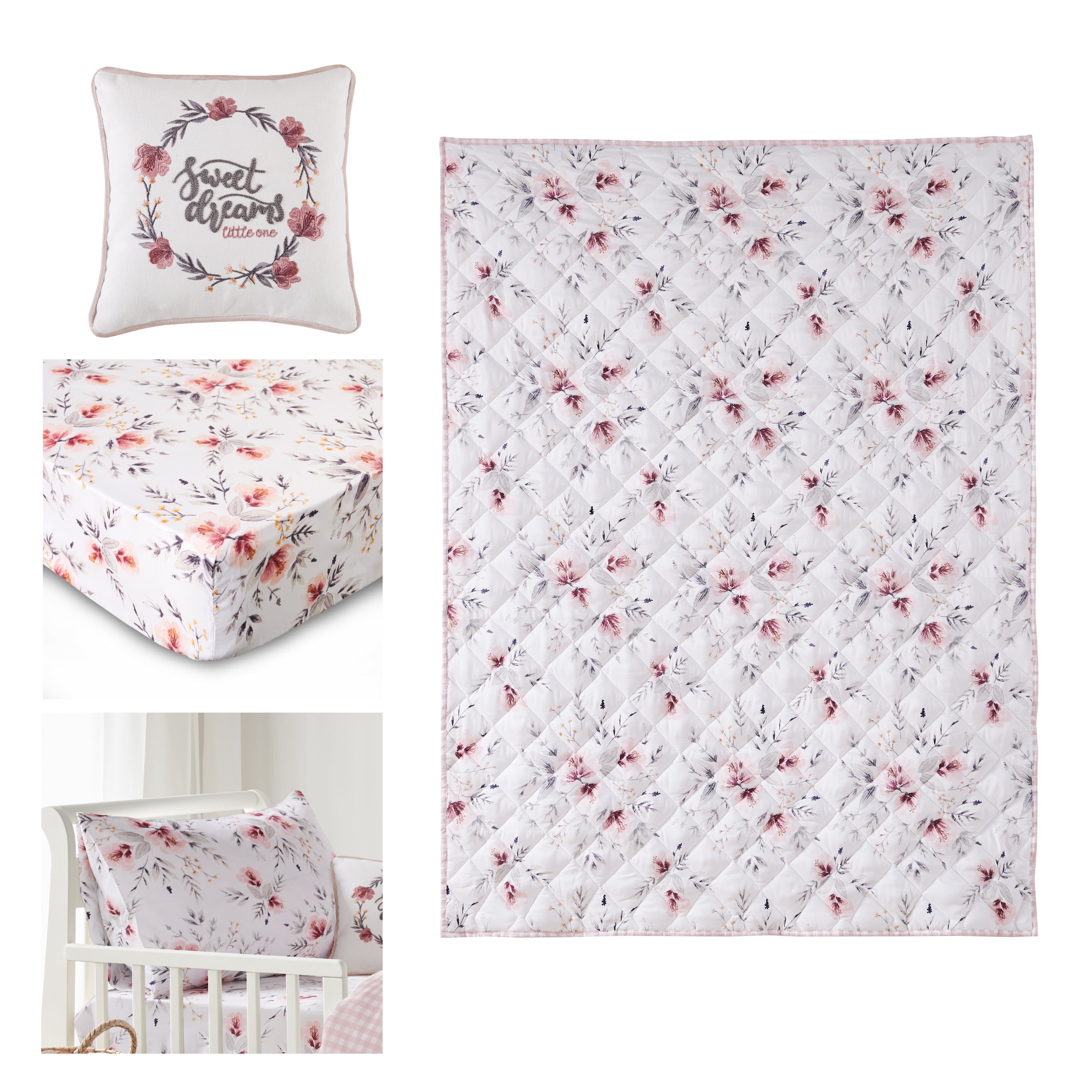 Levtex Home Adeline 5-Piece Toddler Bedding Set Toddler Sets