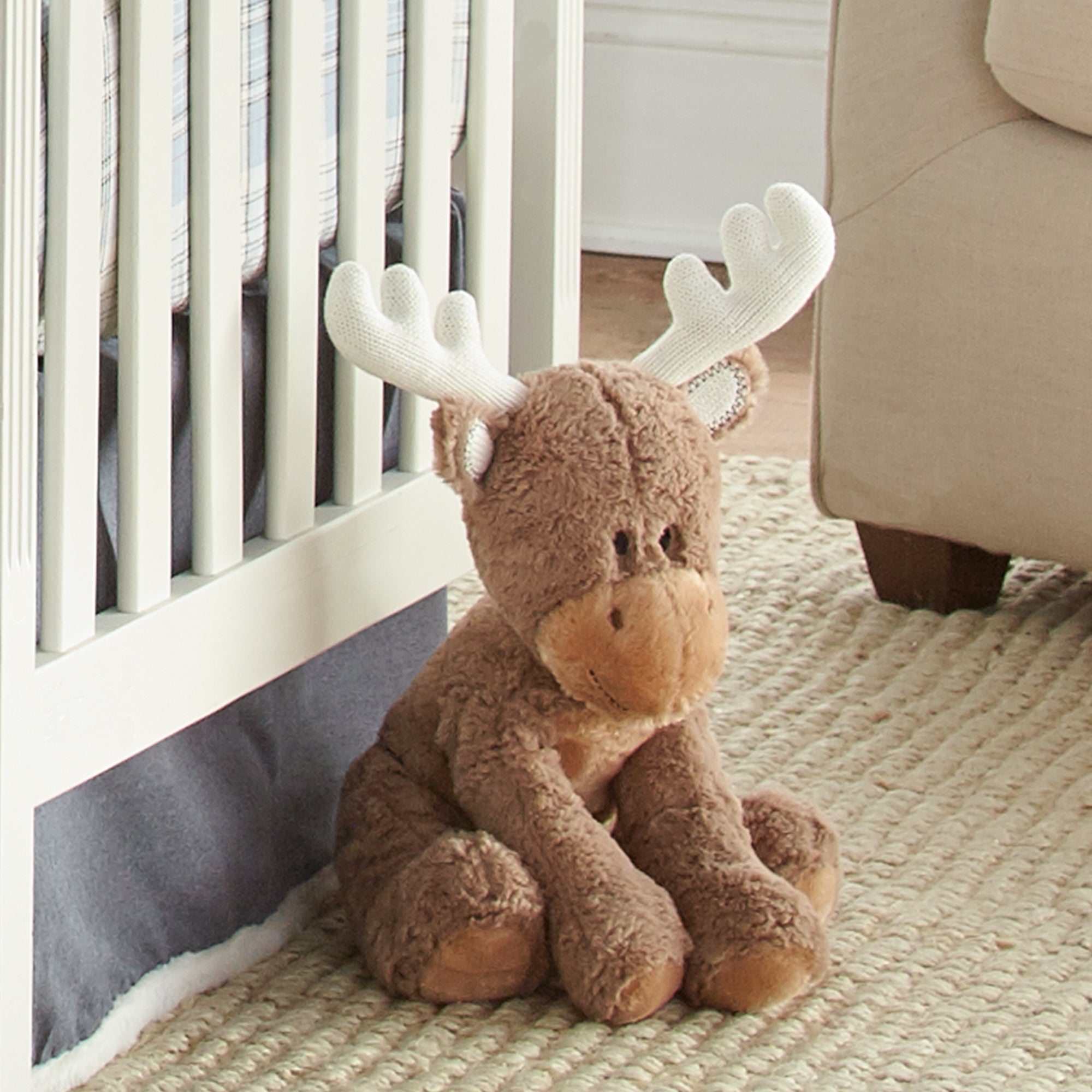 Levtex Home Logan Moose Plush Baby Plush Toys