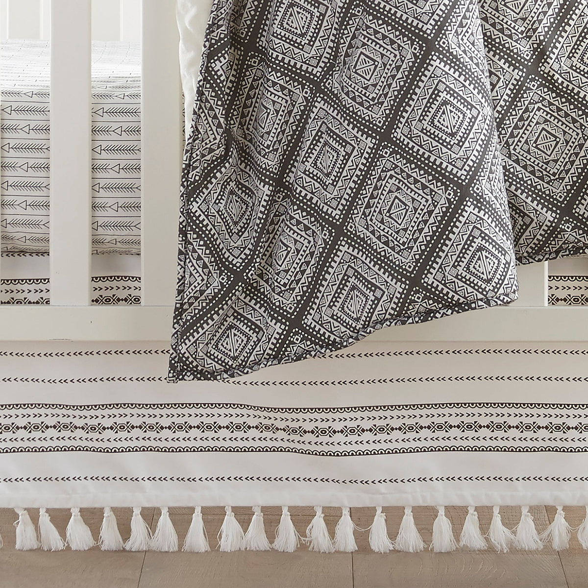 Levtex Baby Night Owl 5PC Bedding Set Grey Levtex Home