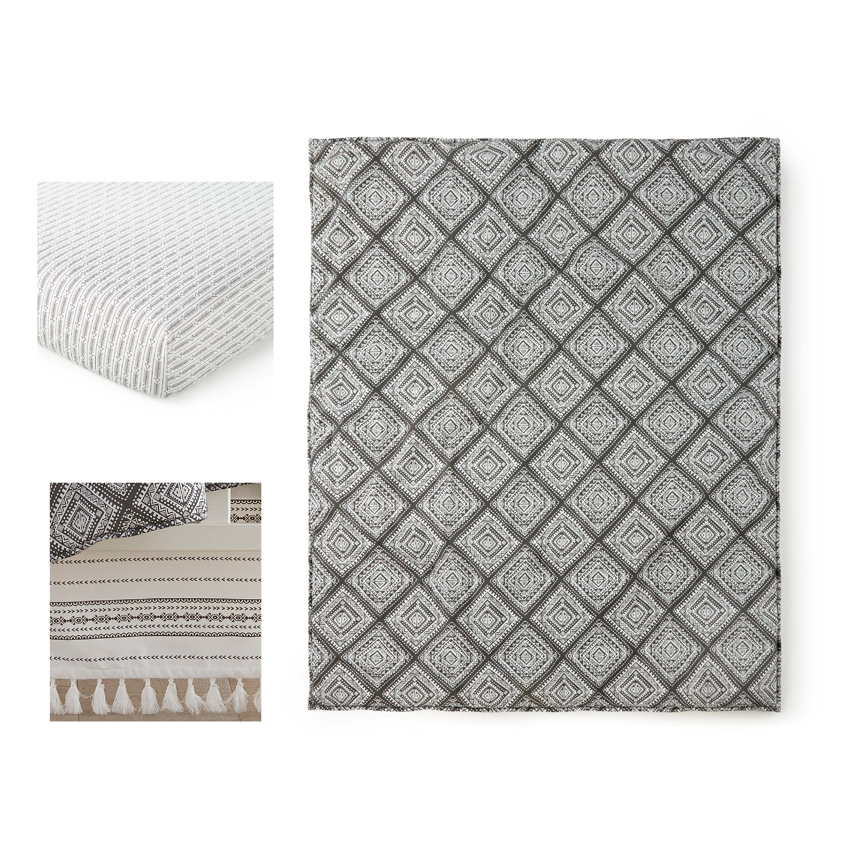 Levtex Home Nest & Nod Riley 3PC Crib Bedding Set Crib Bedding Sets