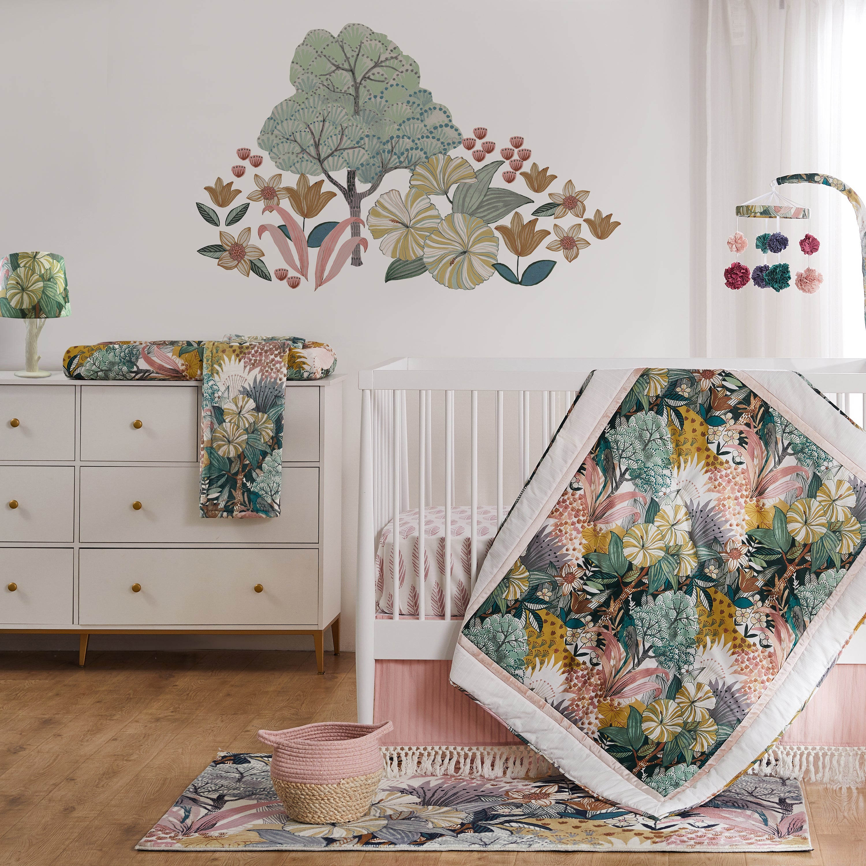 Levtex Home Ashika Lamp Base and Shade Nursery Lamps