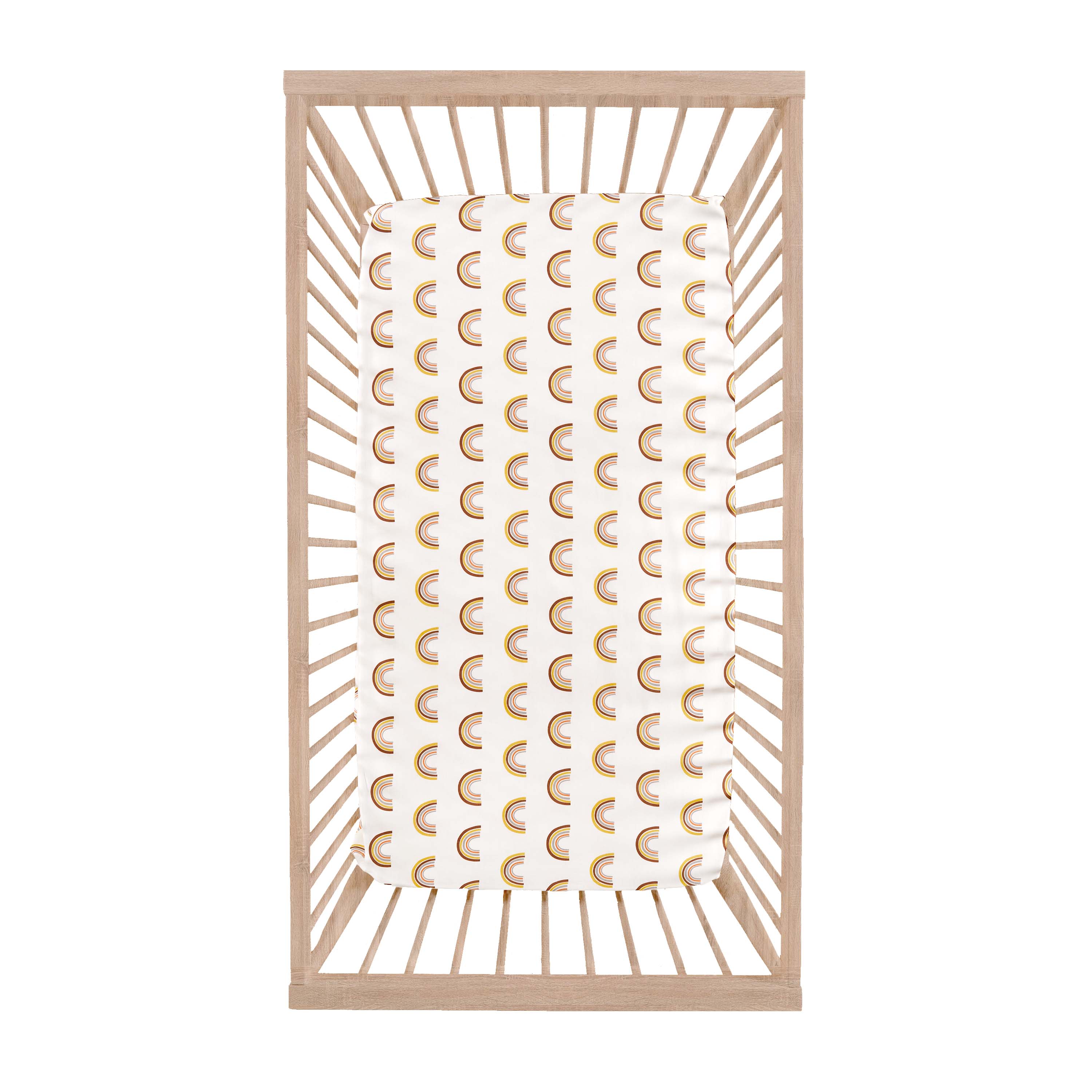 Levtex Home Zuma Rainbow Cotton Crib Fitted Sheet Crib Fitted Sheets