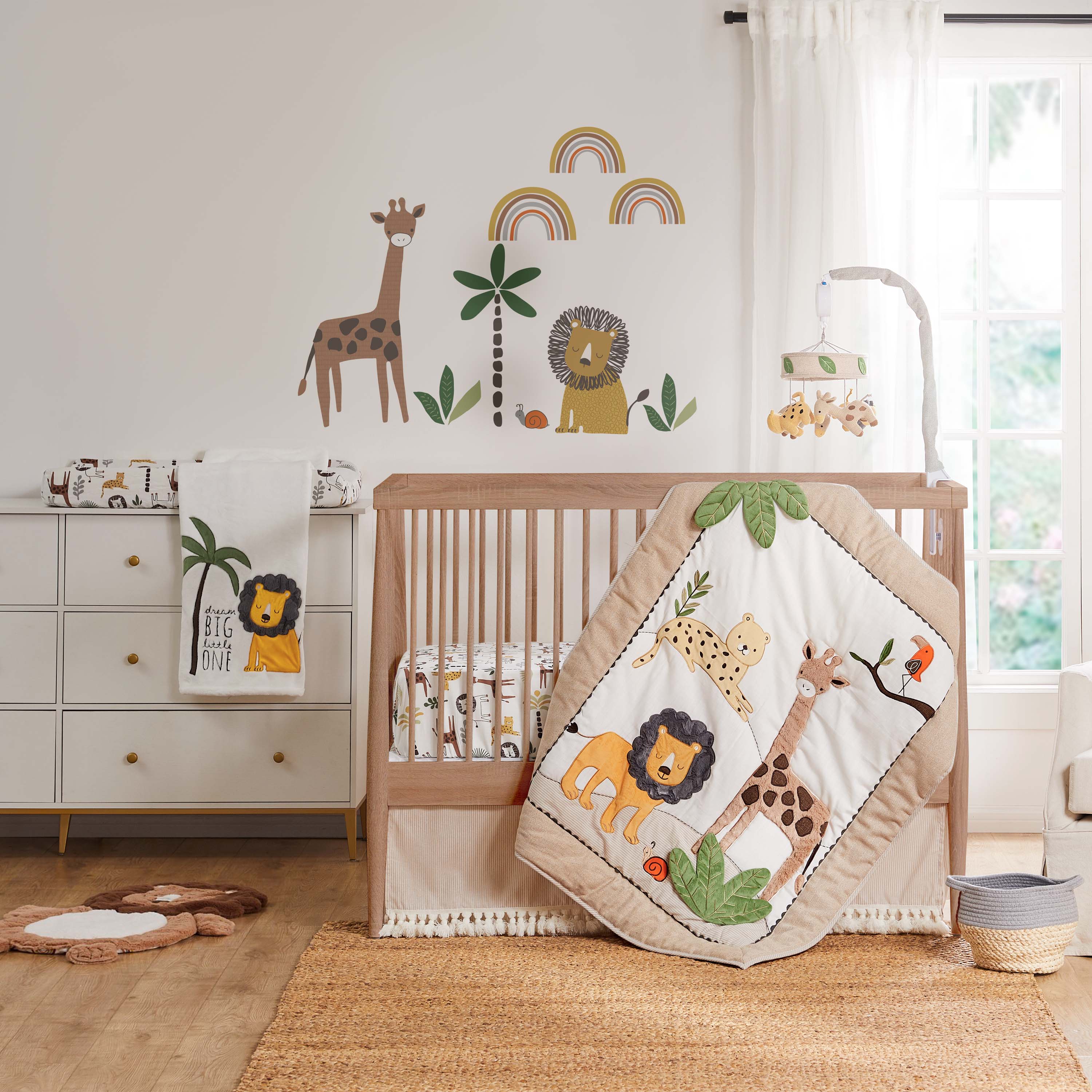 Levtex Home Zuma Lion Nursery Wall Decals Nursery Wall Decals