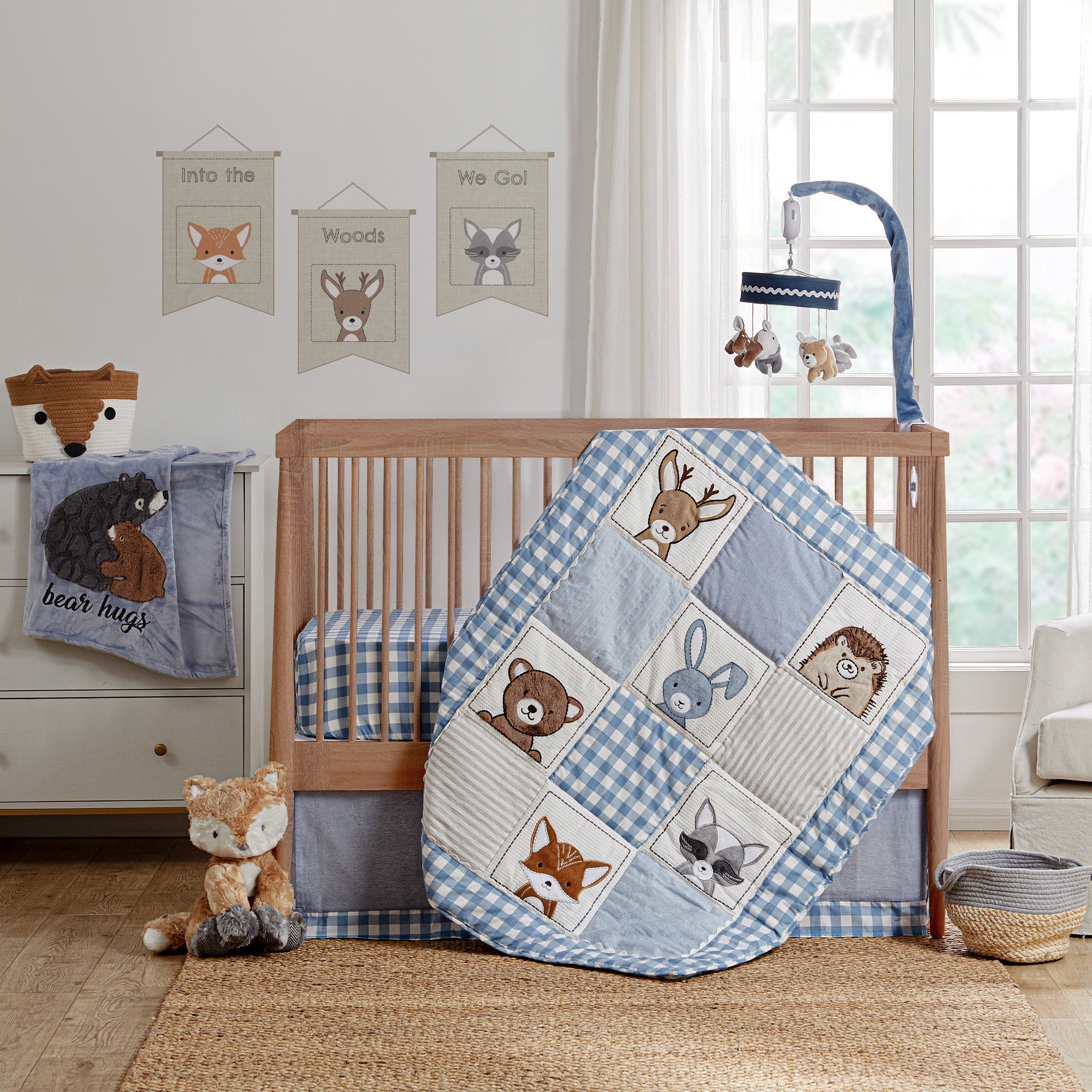 Levtex Home Forest Friends 5PC Crib Bedding Set Crib Bedding Sets