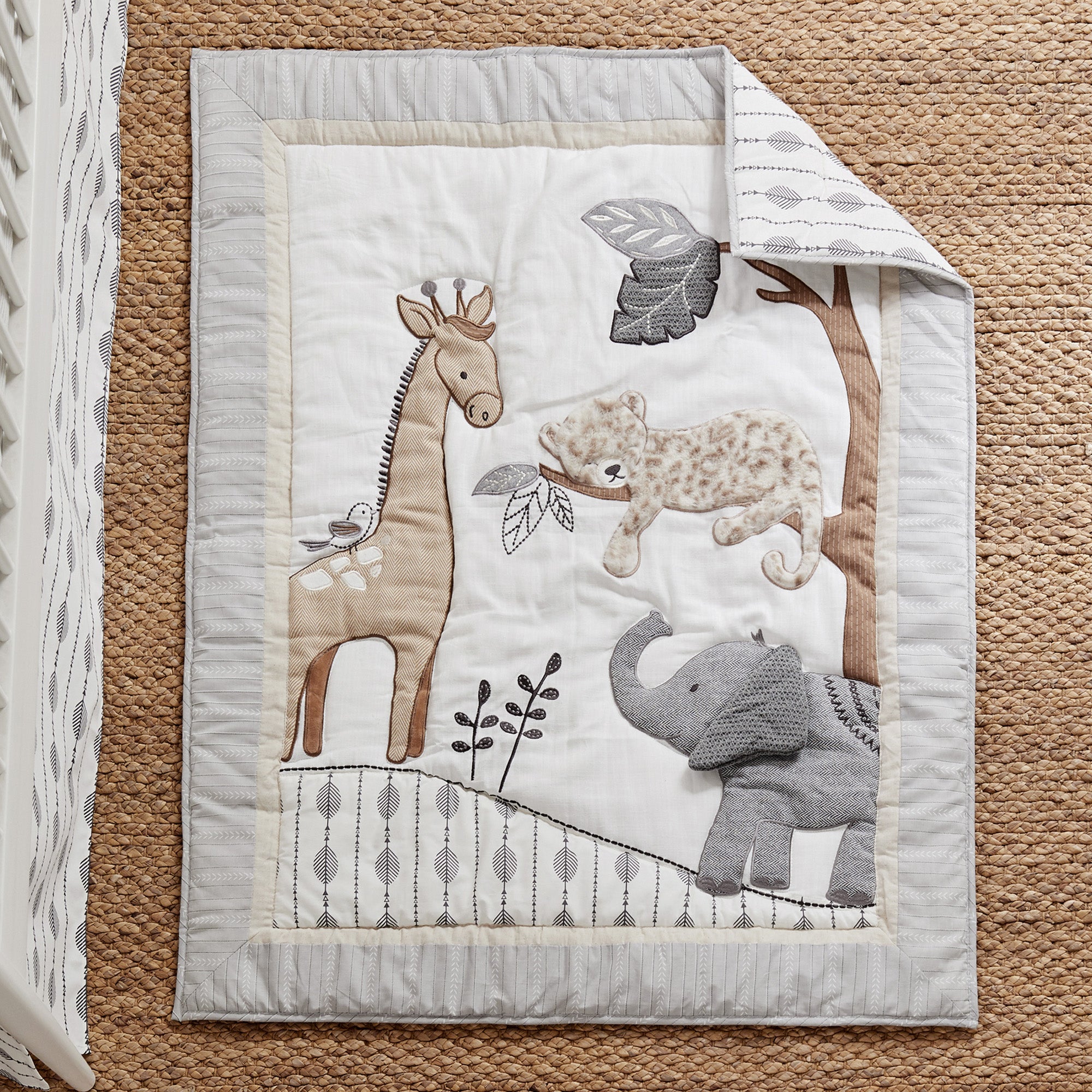 Levtex Home Serengeti 5PC Crib Bedding Set Crib Bedding Sets
