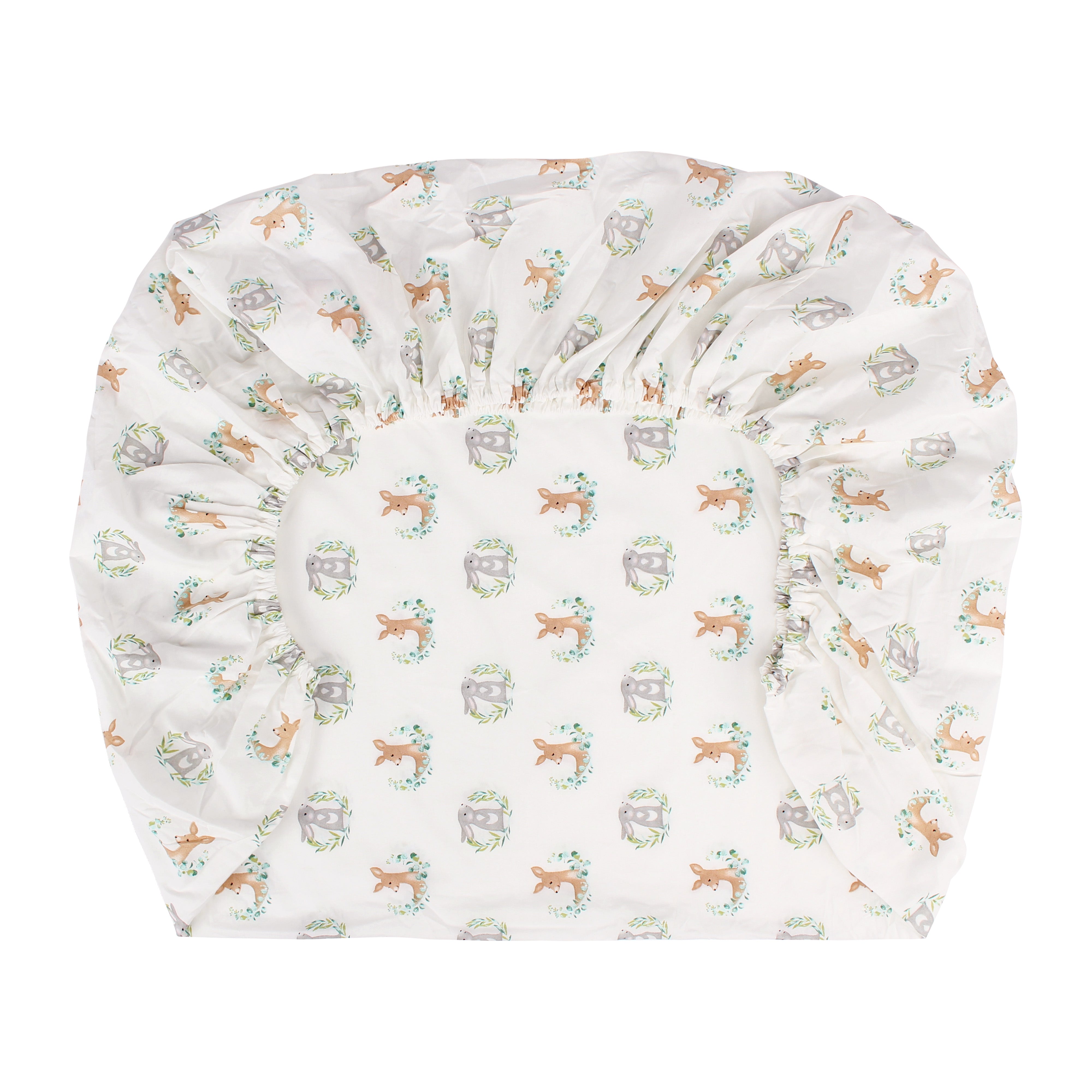 Levtex Home Woodland Pals Cotton Crib Fitted Sheet Crib Fitted Sheets