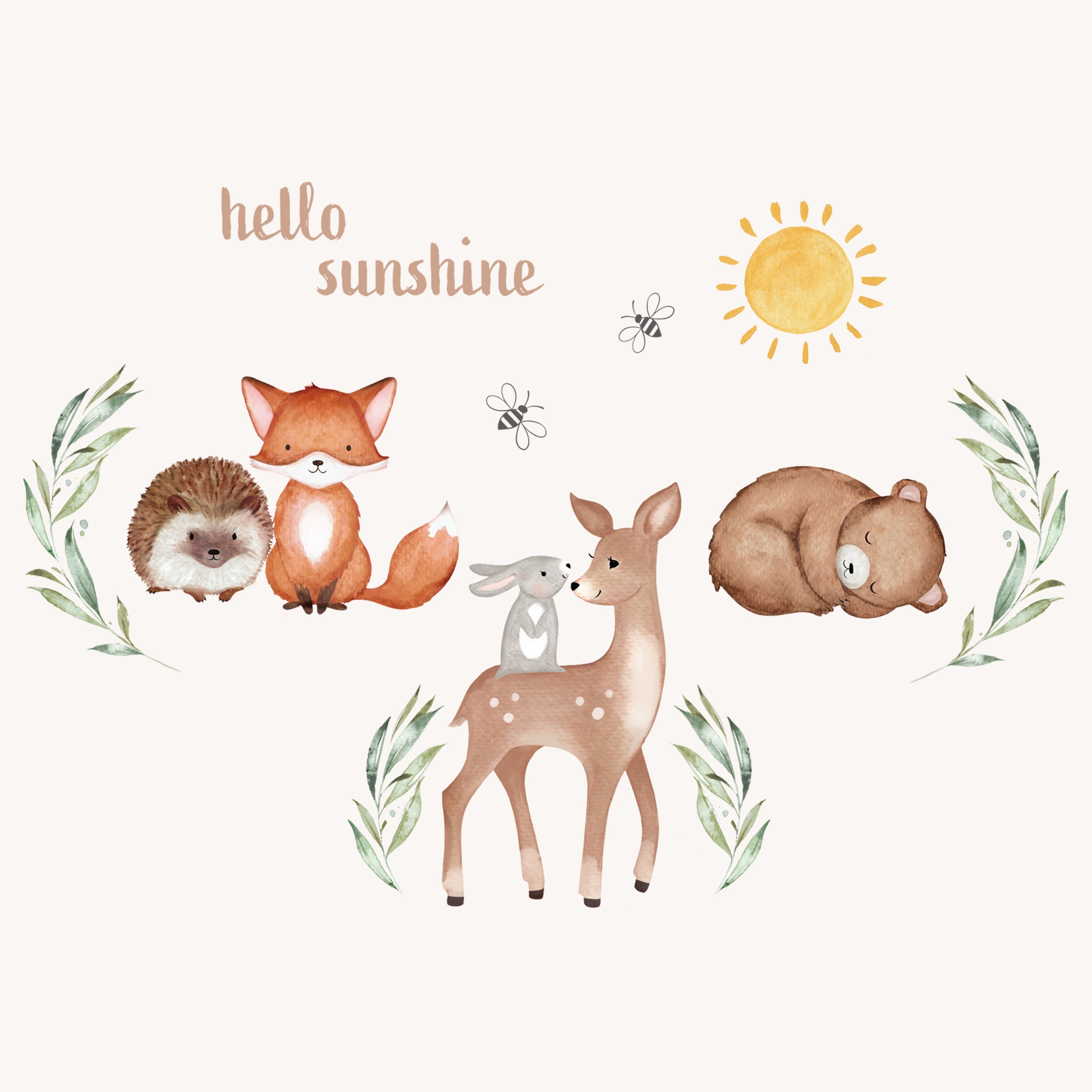 Levtex Home Woodland Pals Nursery Wall Decals Nursery Wall Decals