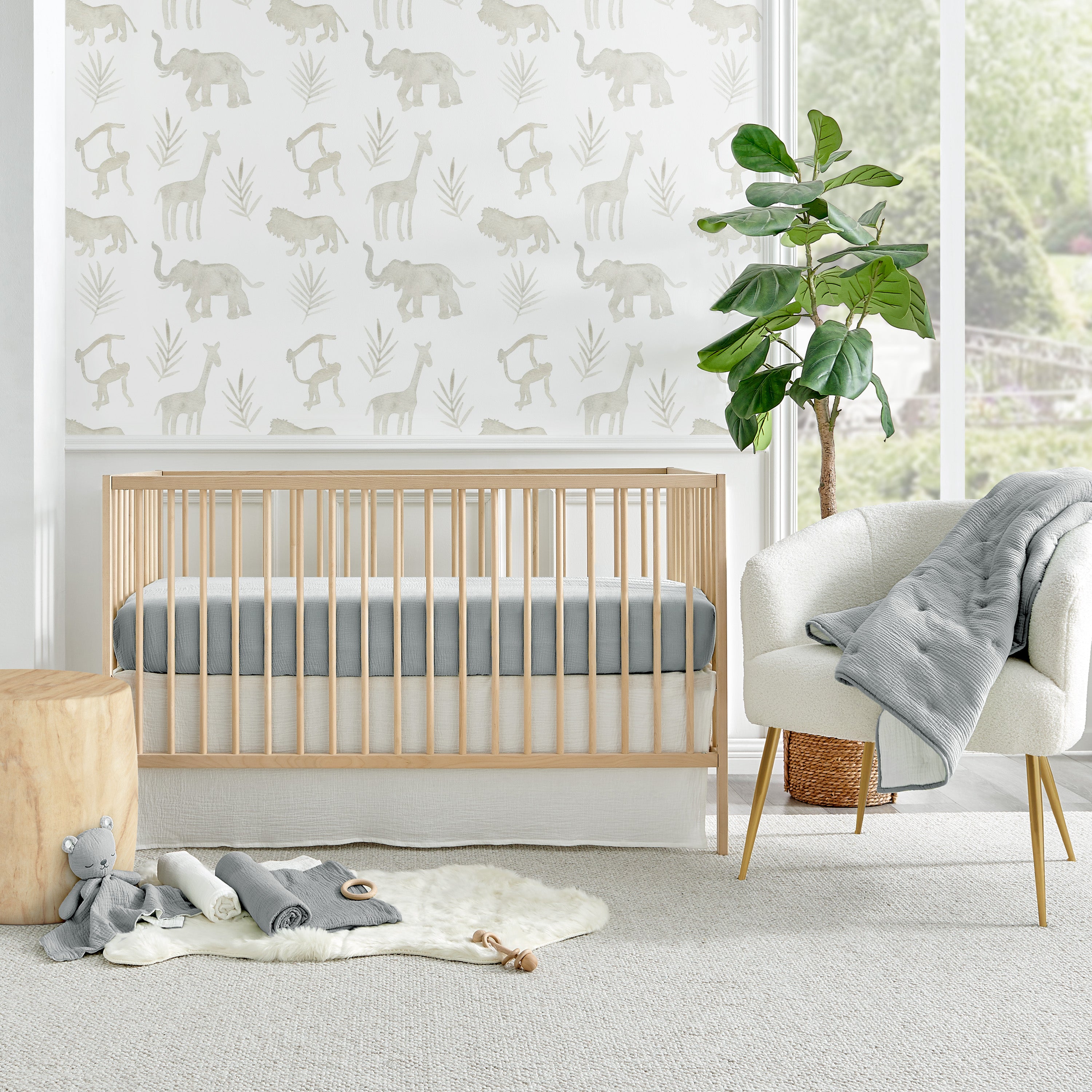 Levtex Home Cloud Muslin 5pc Bedding Set Crib Bedding Sets