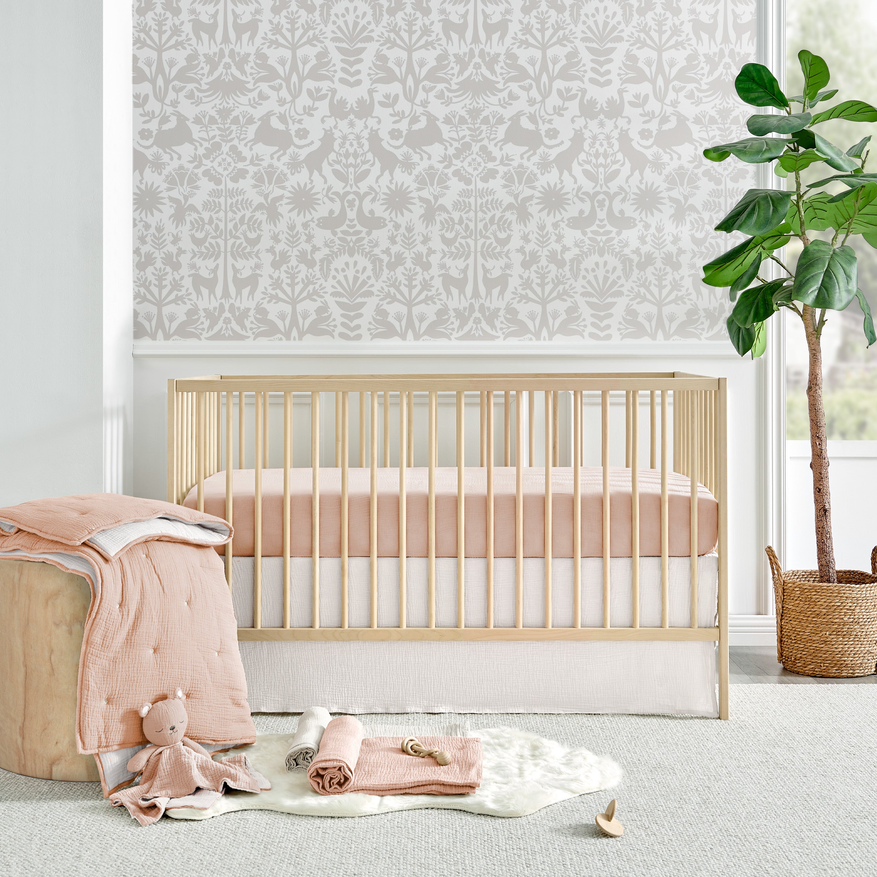 Levtex Home Cloud Muslin 5pc Bedding Set Crib Bedding Sets