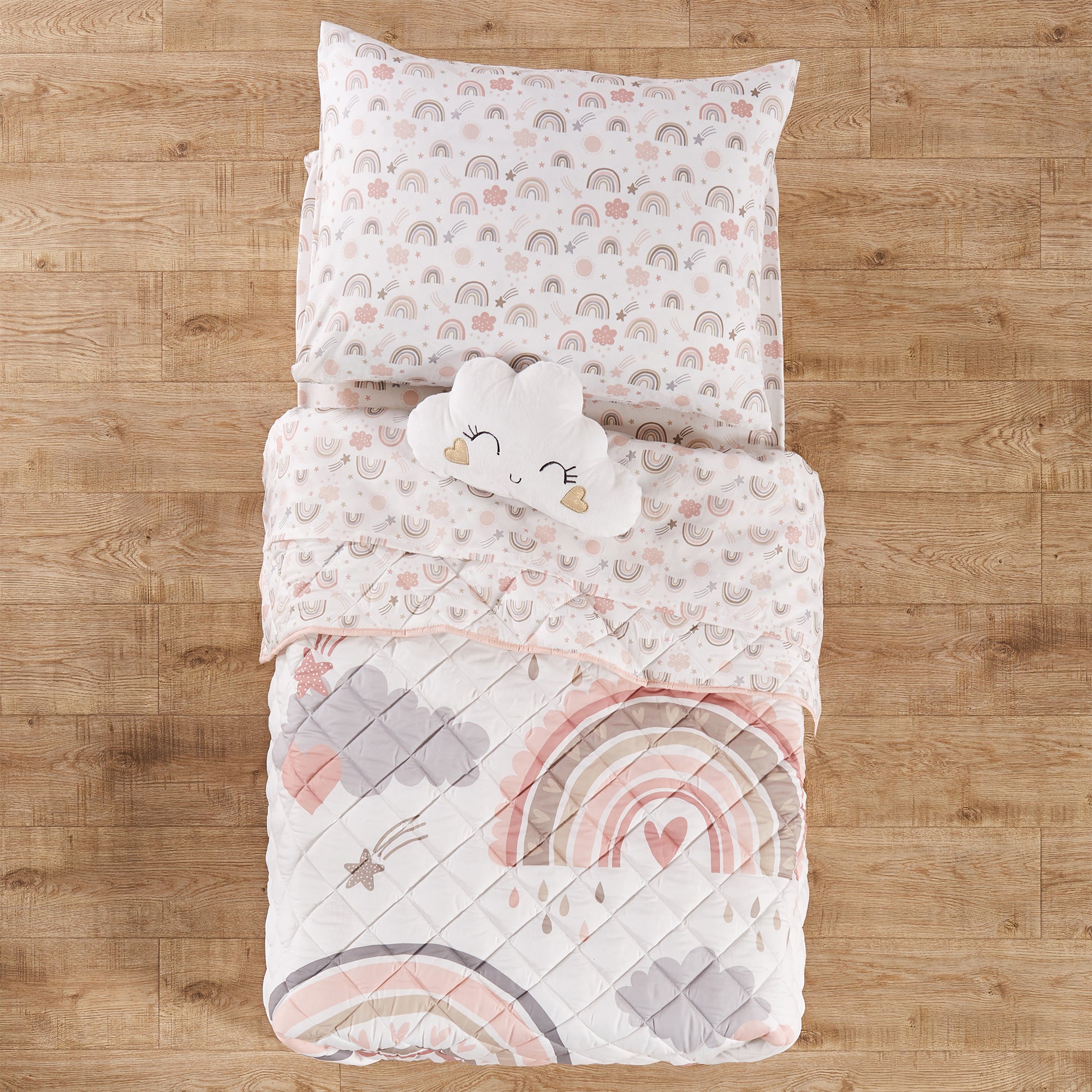 Levtex Home Rainbow Dreams 5-Piece Toddler Bedding Set Toddler Sets