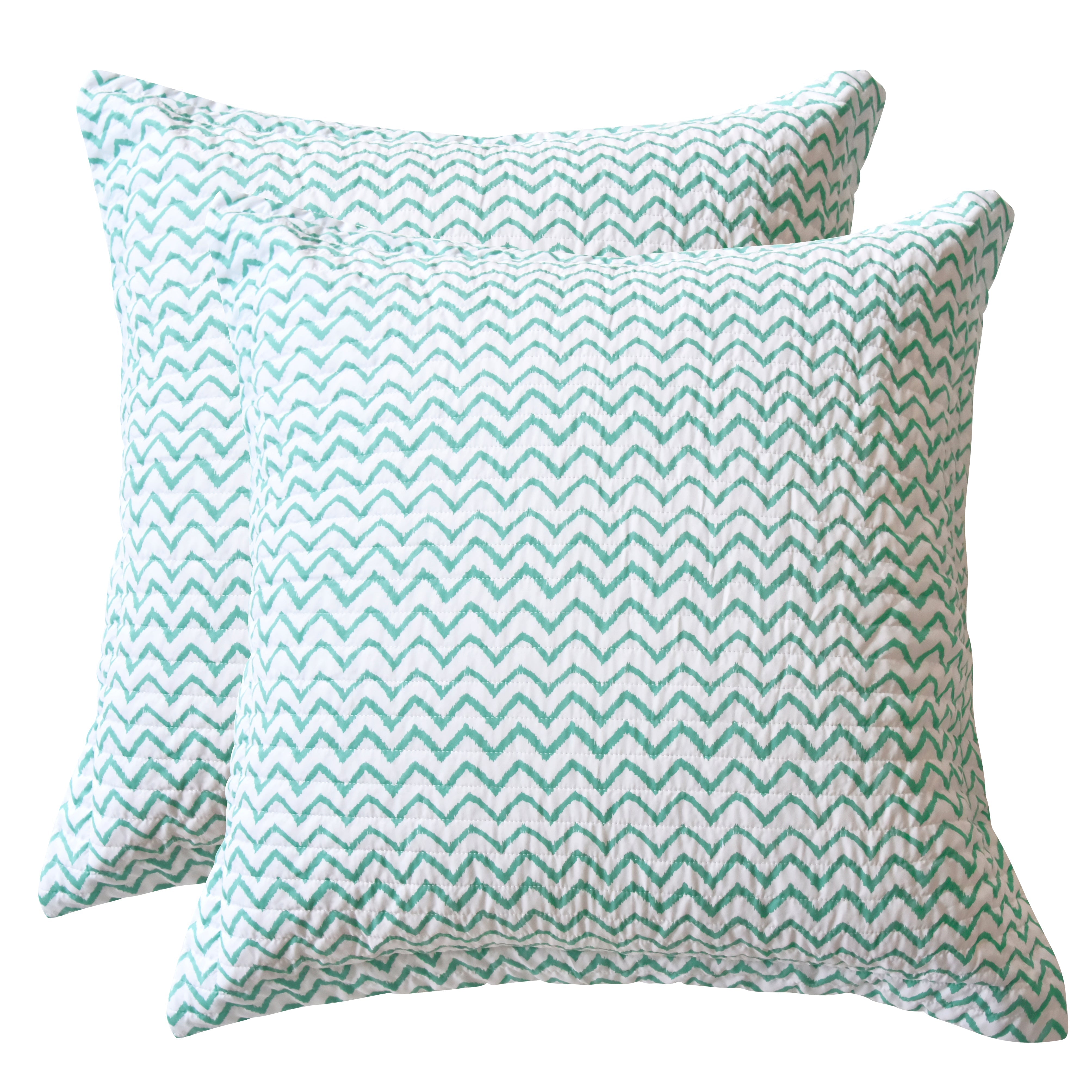Levtex Home Leora Floral Euro Sham Set of 2 Euro Shams