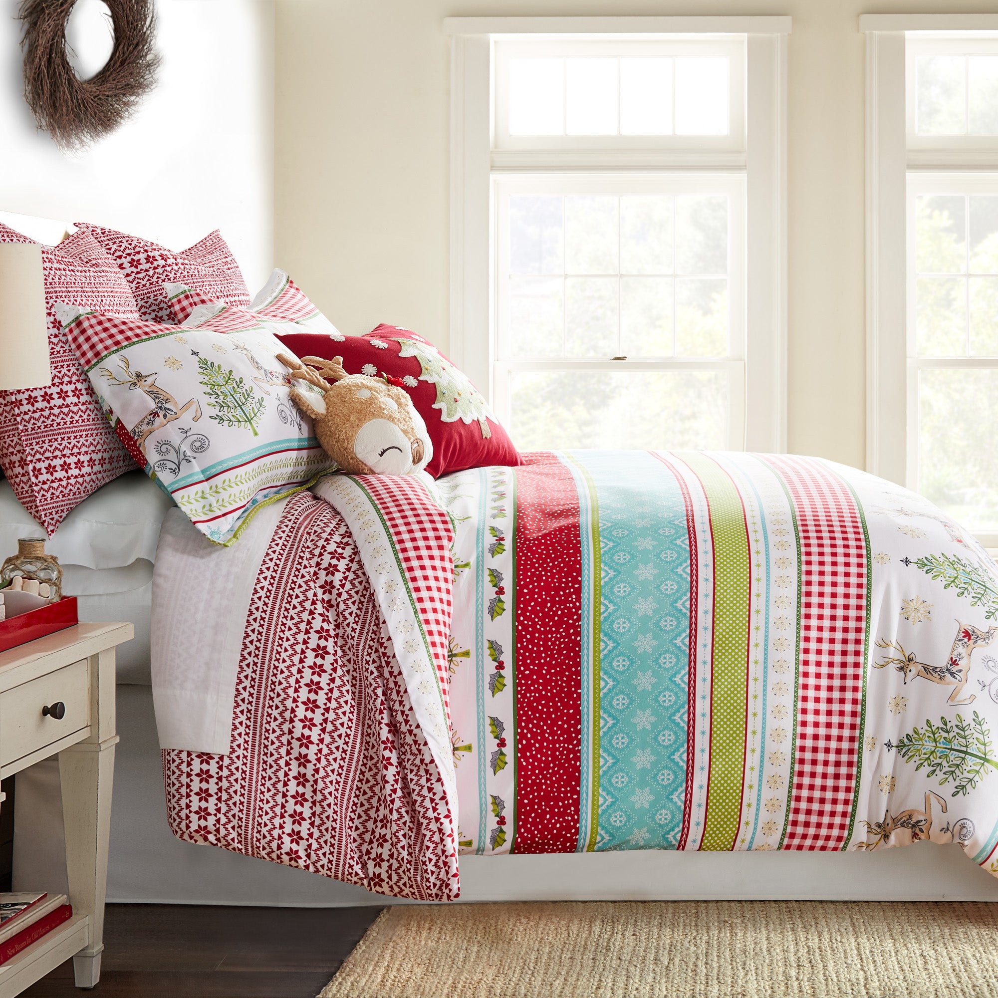 Levtex Home Merry & Bright Comet & Cupid Duvet Cover Set Duvets