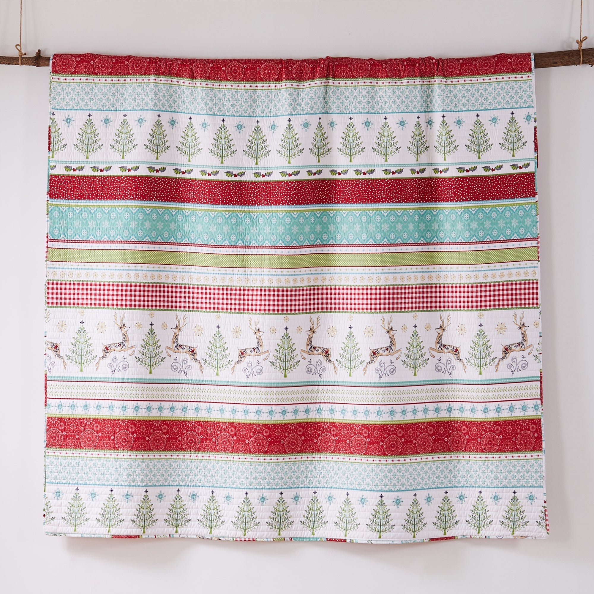 Levtex Home Merry & Bright Comet & Cupid Quilt Quilts