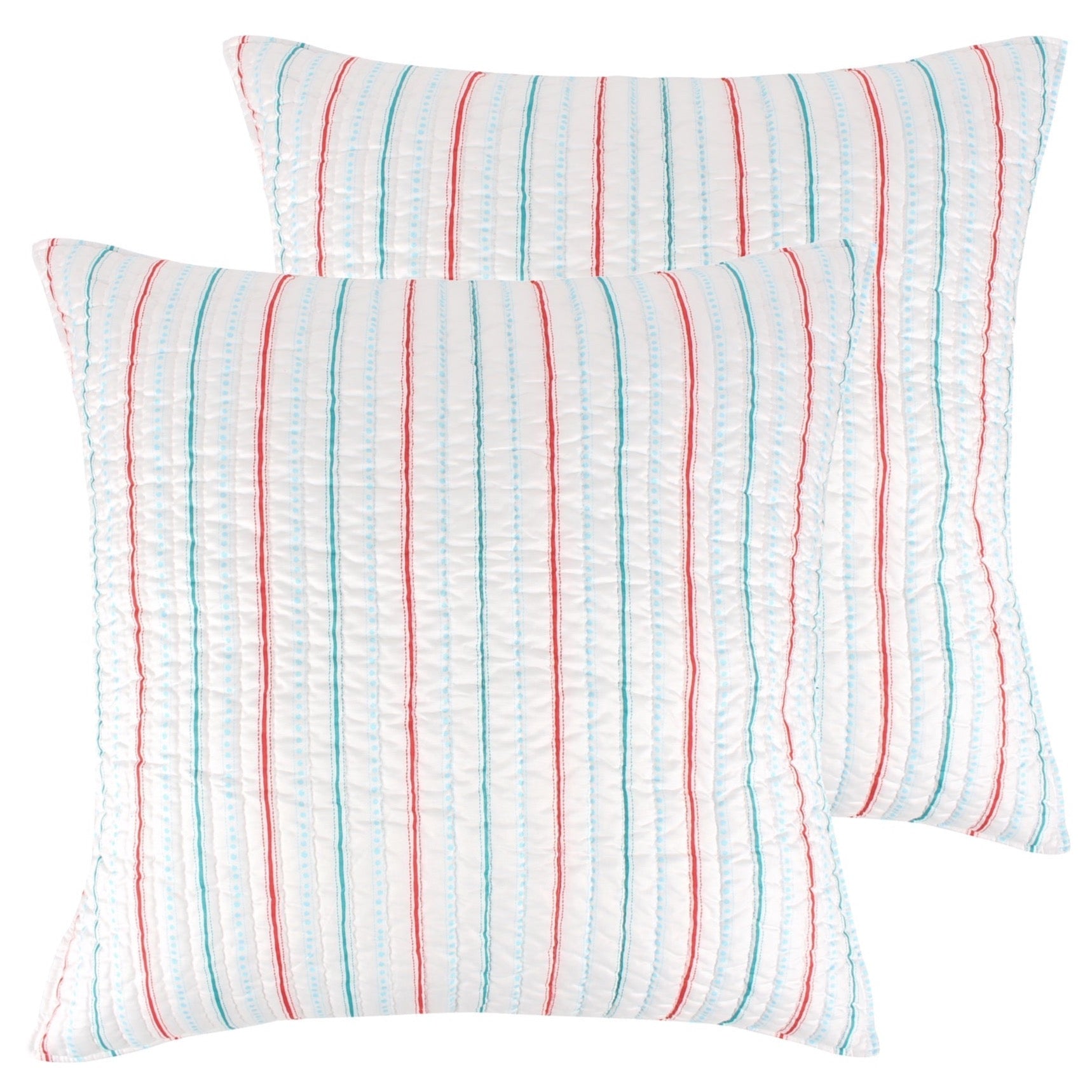 Levtex Home Merry & Bright Holly Jolly Euro Sham - Set of 2 Euro Shams