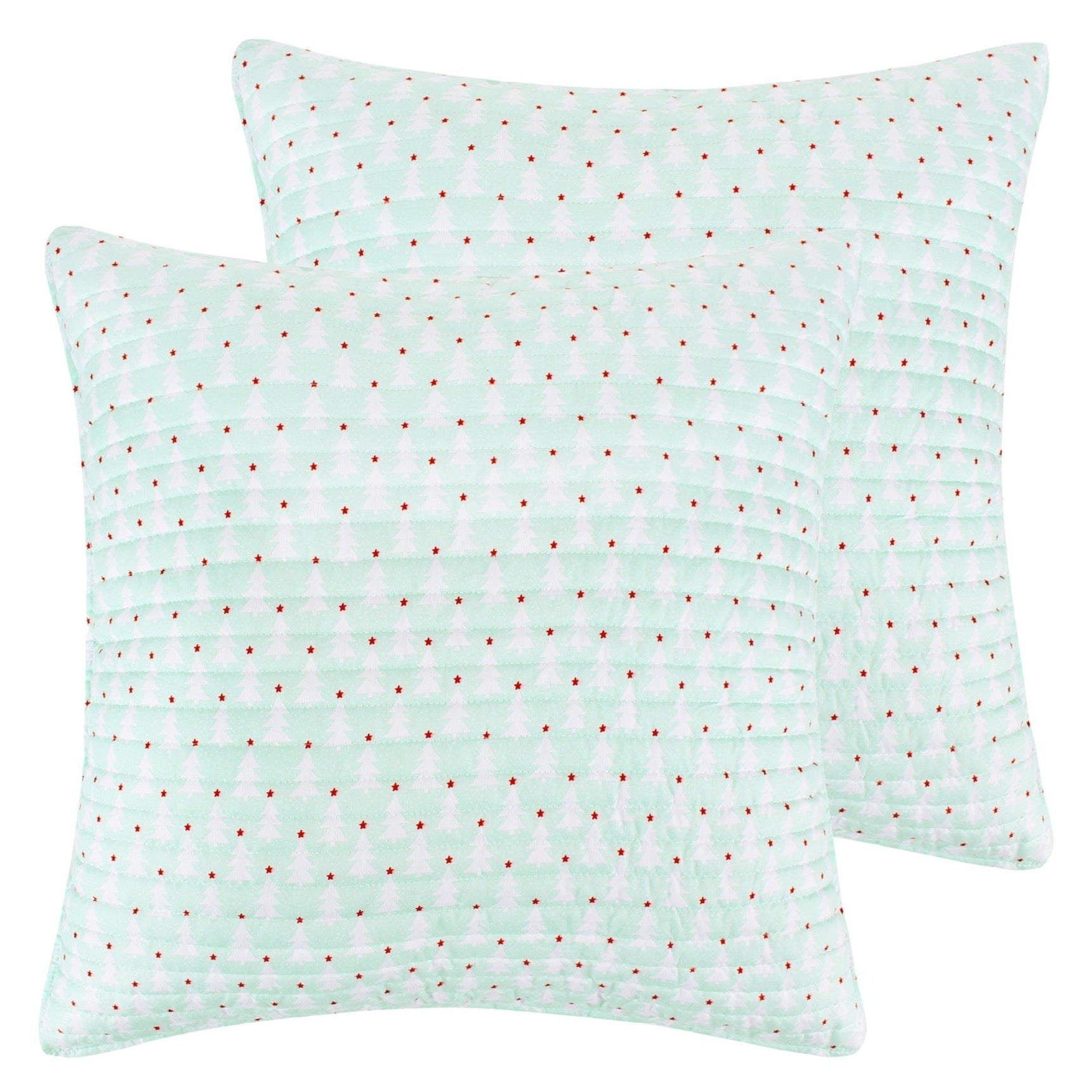 Levtex Home Gnome for the Holidays White Euro Sham - Set of 2 Euro Shams