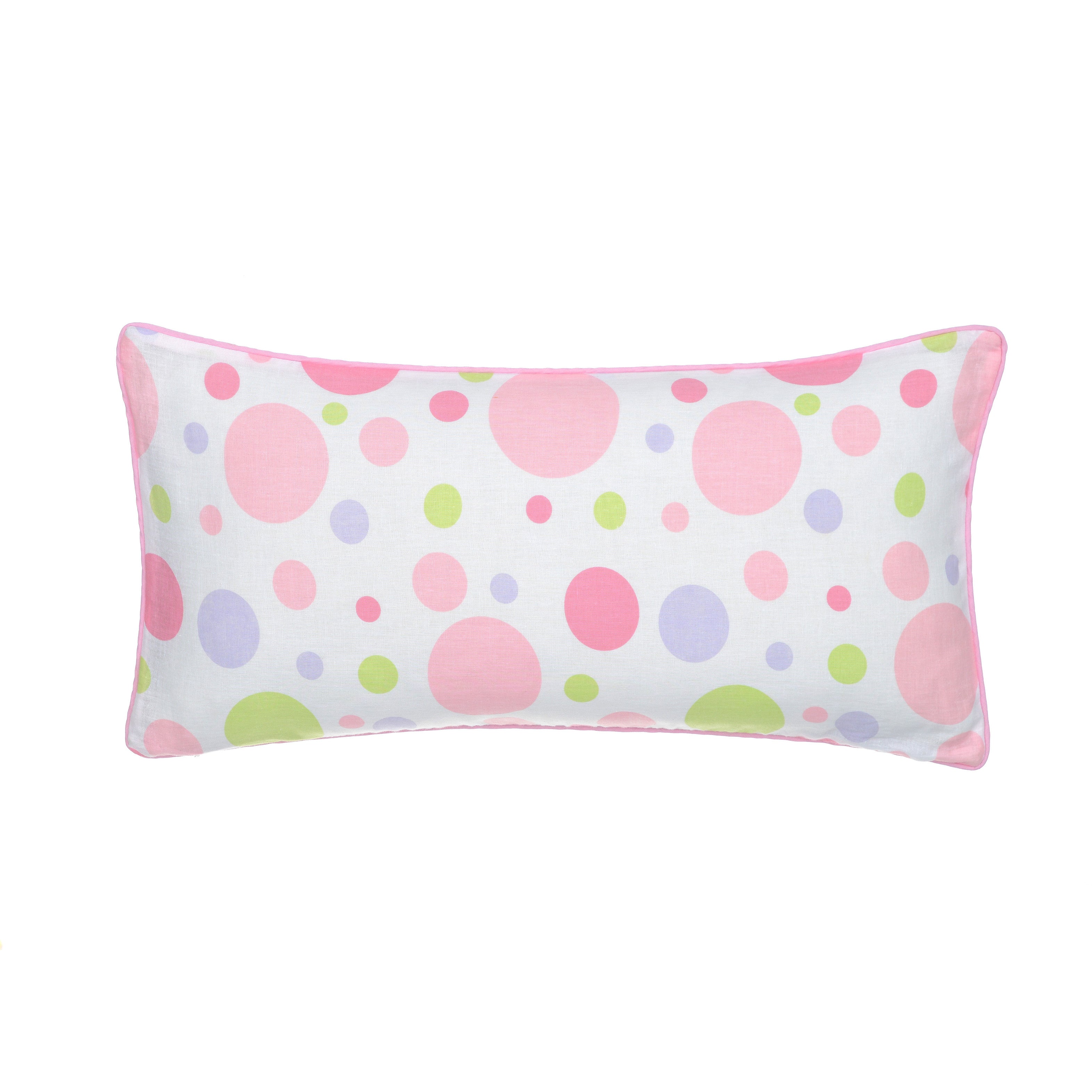 Levtex Home Merrill Girl 3D Flowers Pillow Kids Decorative Pillows