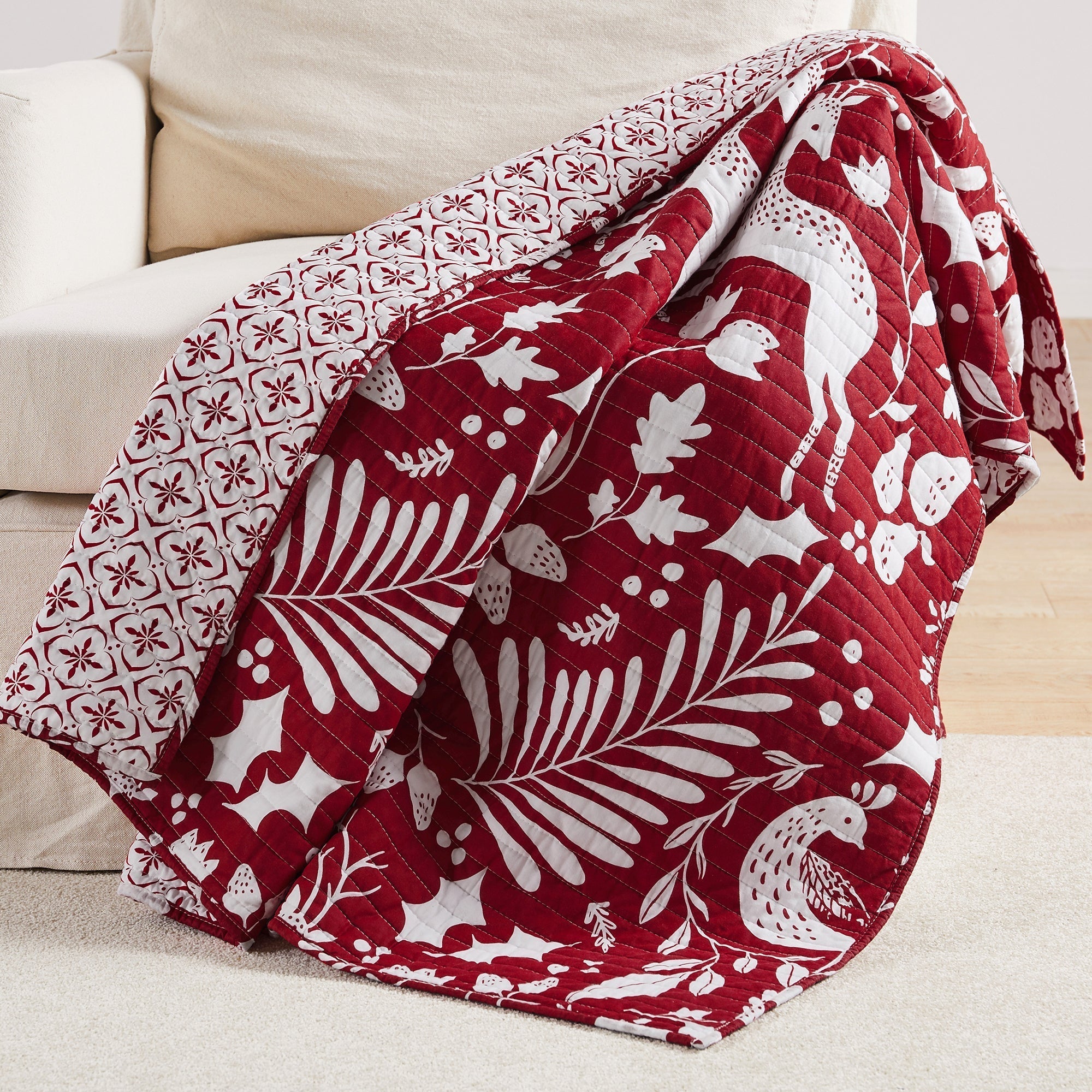 Bretton Woods Quilted throw
