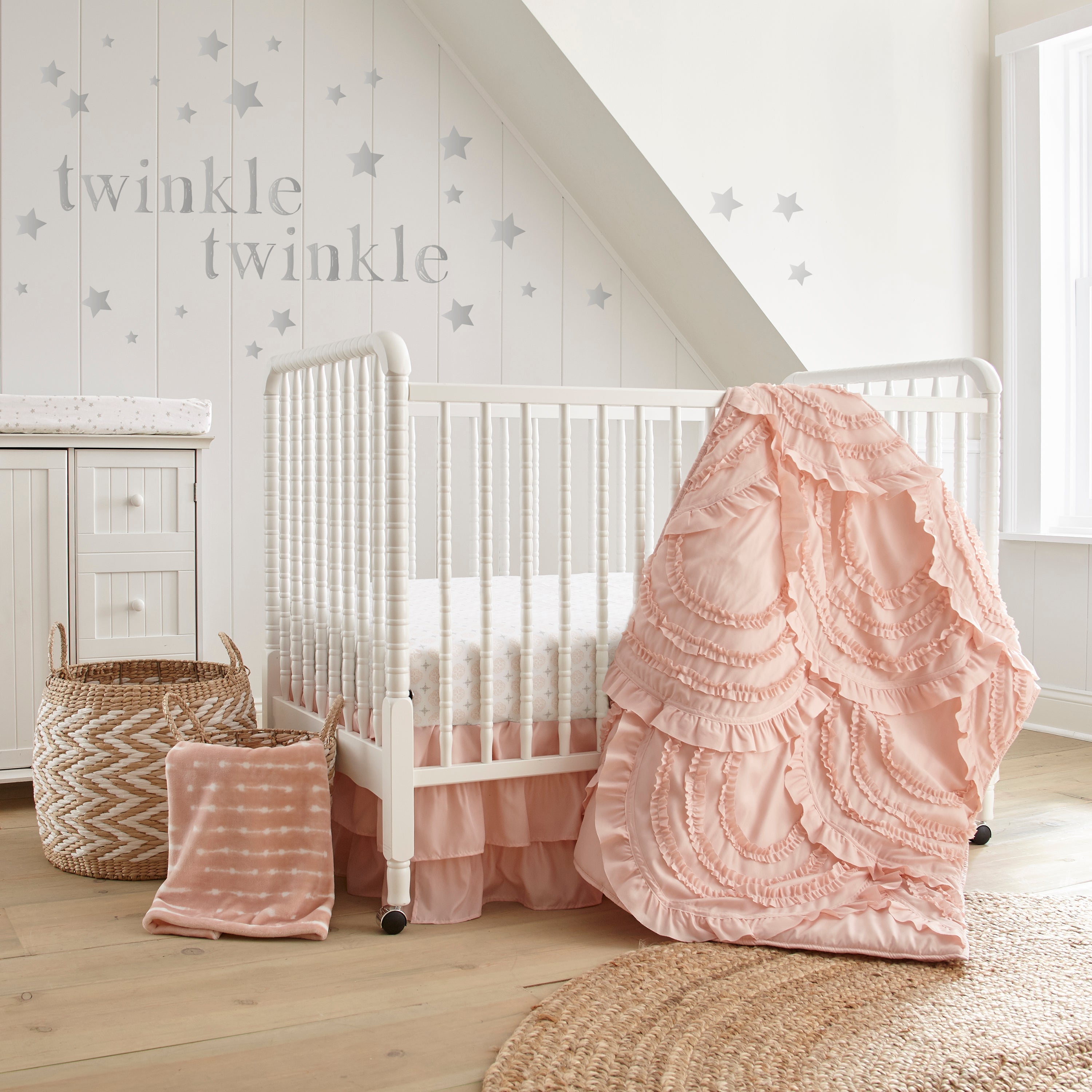 Levtex Home Skylar 4PC Crib Bedding Set Crib Bedding Sets
