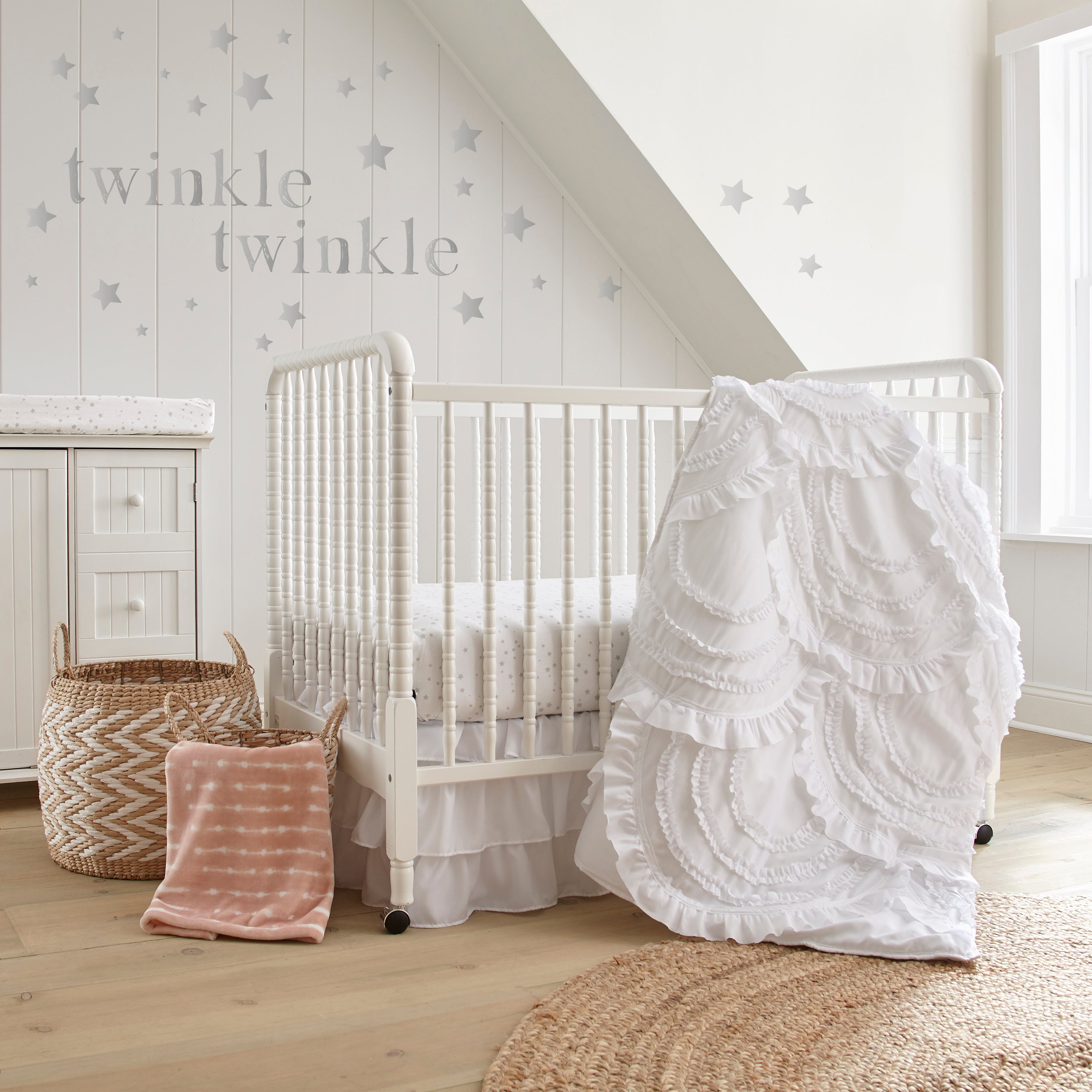 Levtex Home Skylar 4PC Crib Bedding Set Crib Bedding Sets