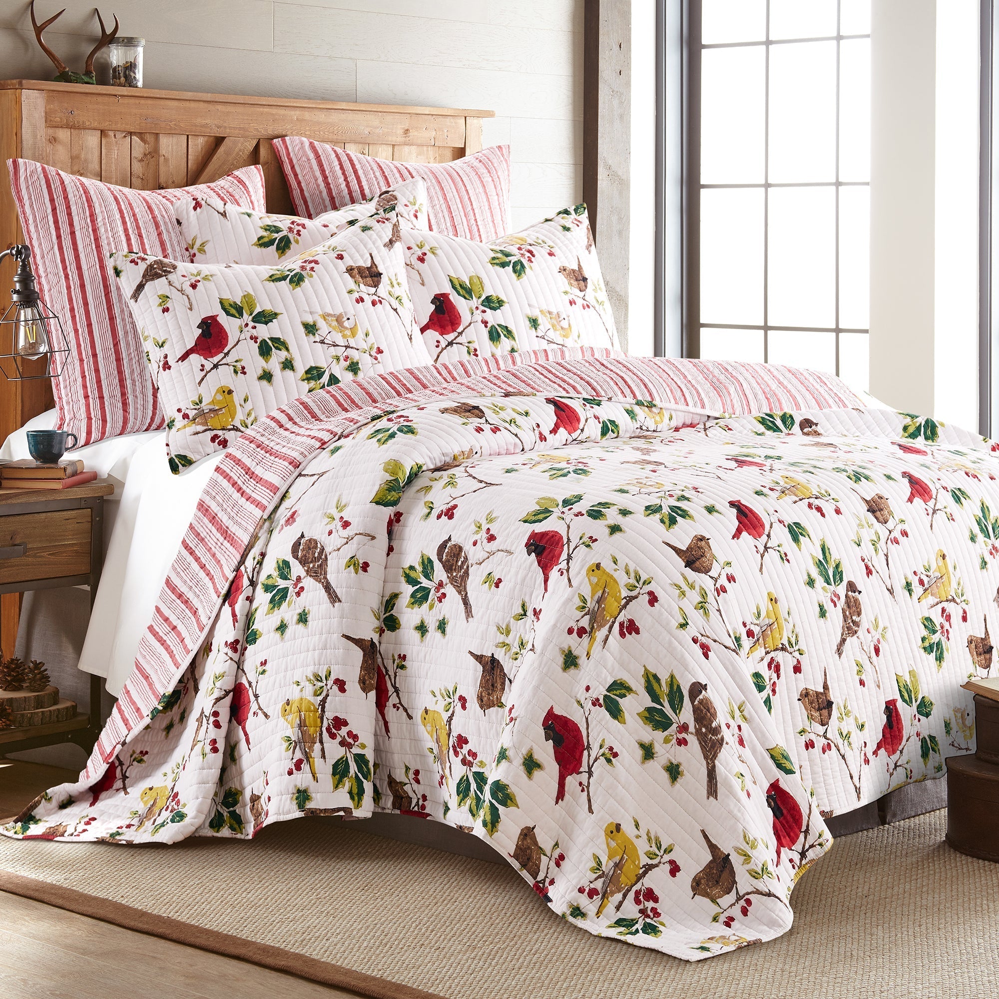 Levtex Home Joy Birds Quilt Quilts