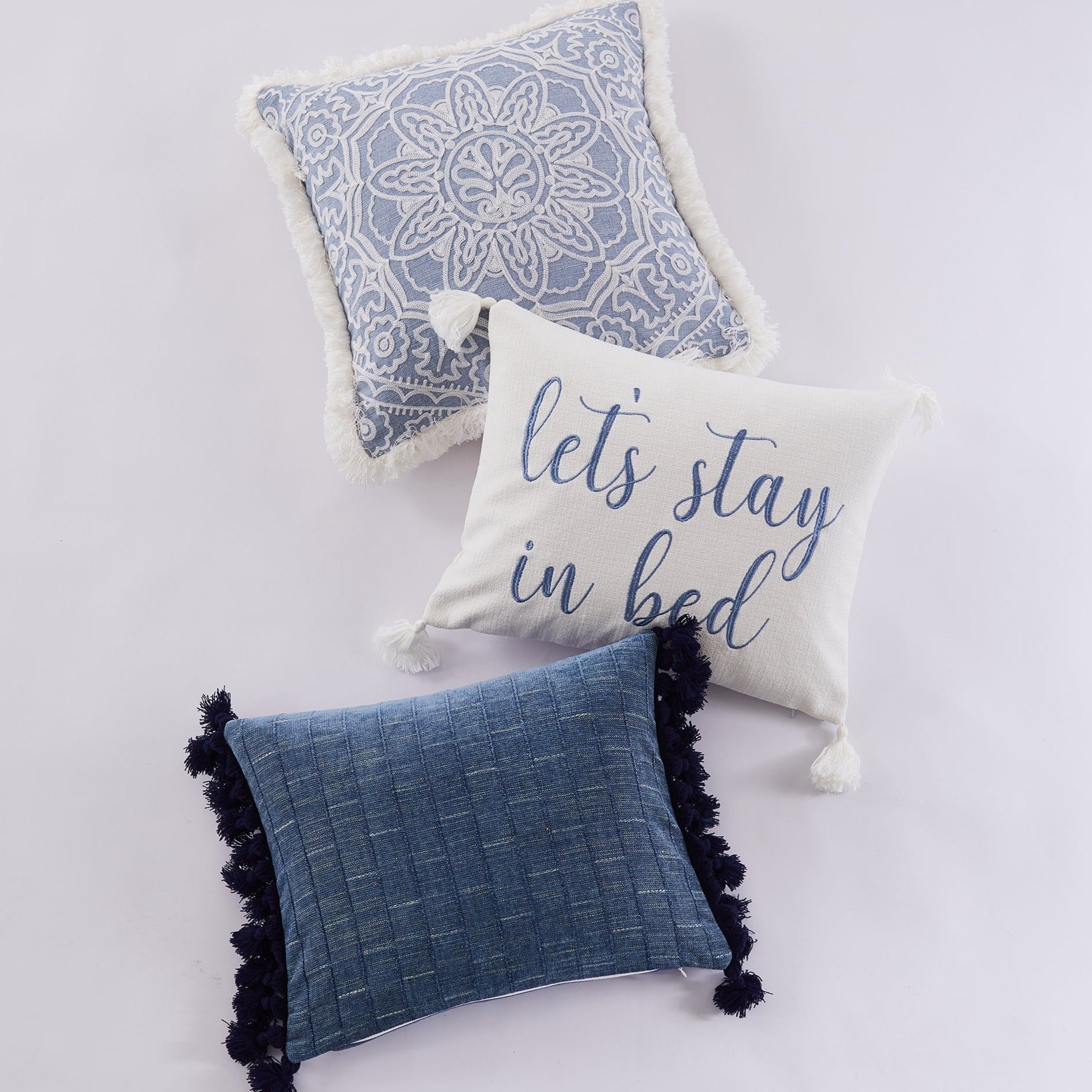 Levtex Home Bennett Stay in Bed Pillow Decorative Pillows