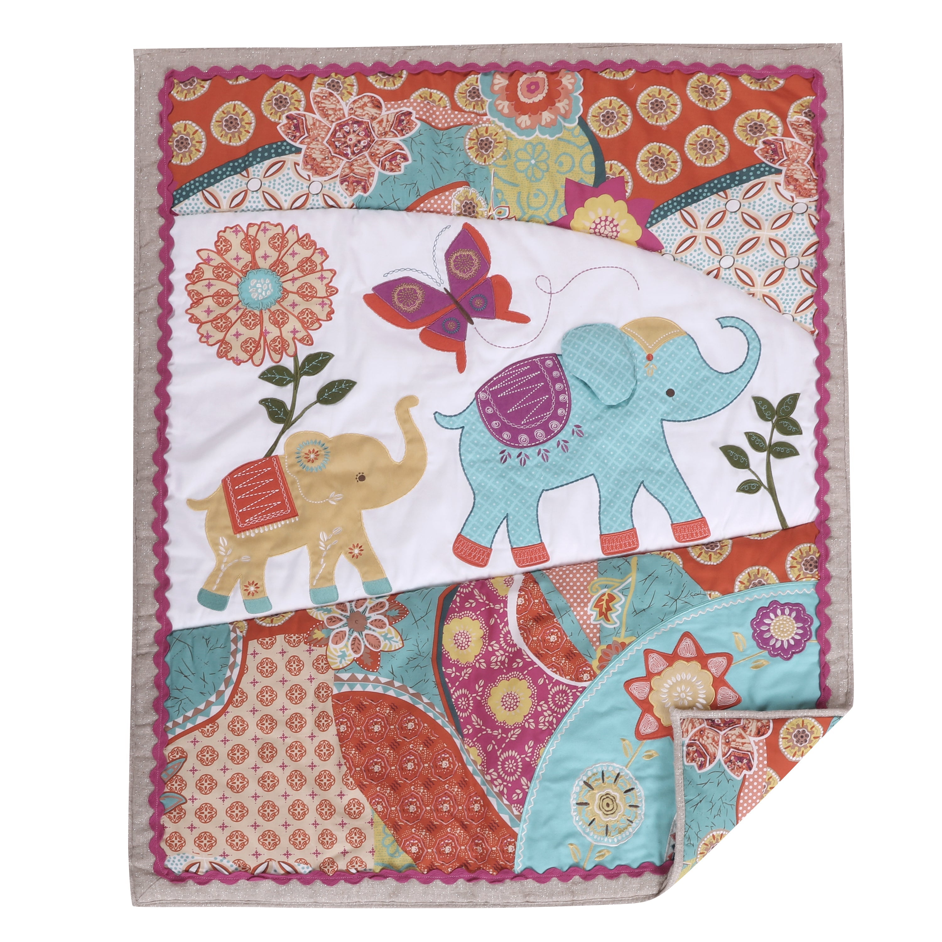 Levtex Home Zahara 5PC Crib Bedding Set Crib Bedding Sets