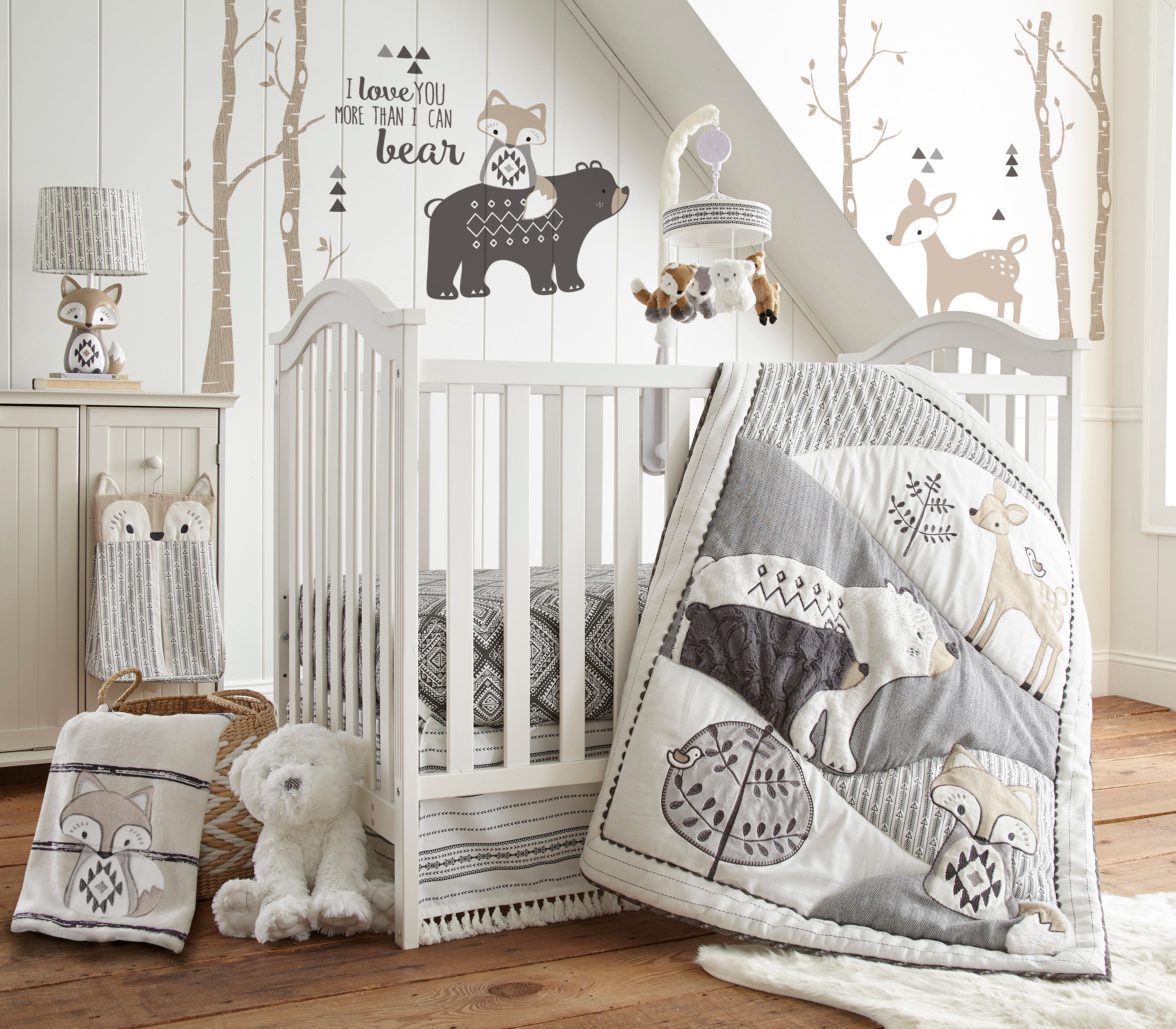 Levtex Home Bailey 5PC Crib Bedding Set Crib Bedding Sets