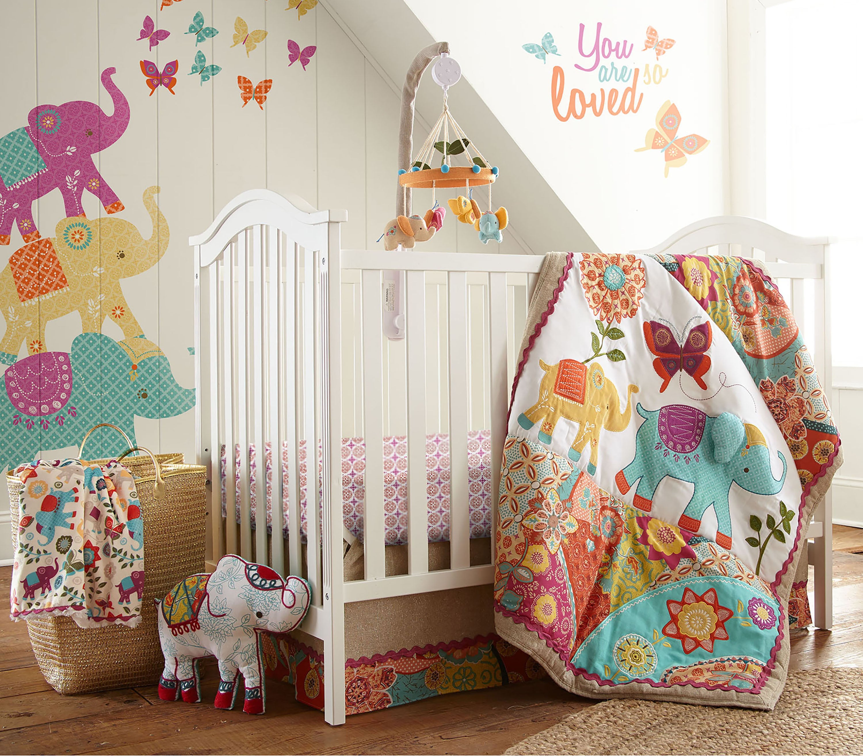 Levtex Home Zahara 5PC Crib Bedding Set Crib Bedding Sets
