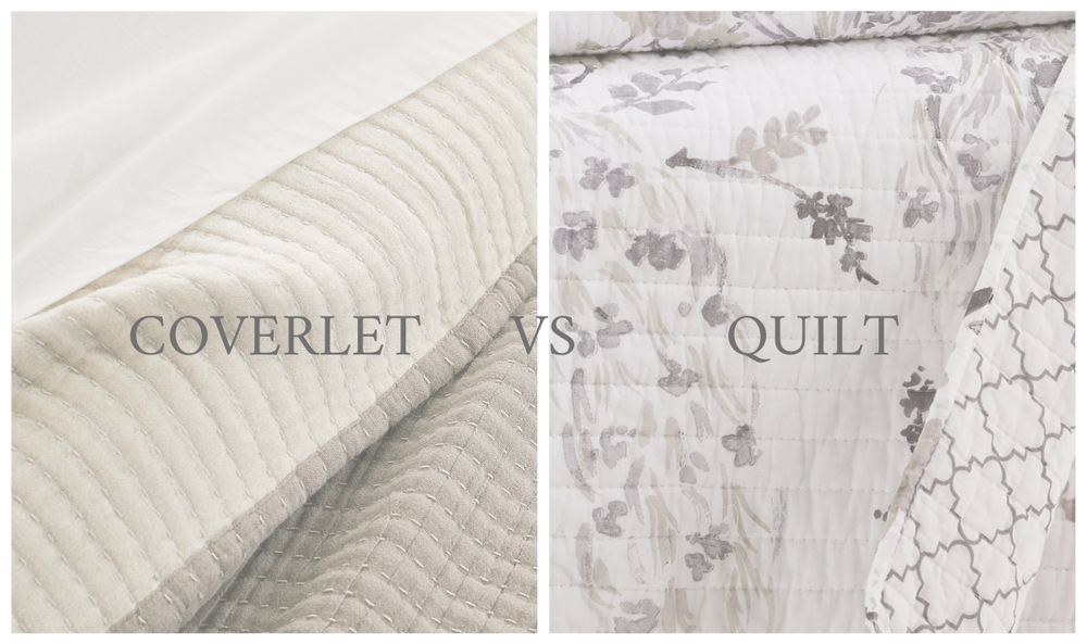 Coverlet vs Quilt What's the Difference? Levtex Home