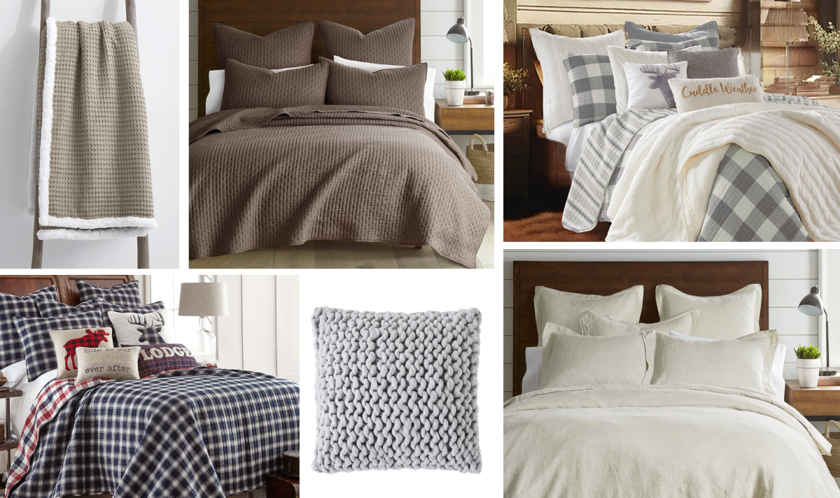 Rustic bedding best sale