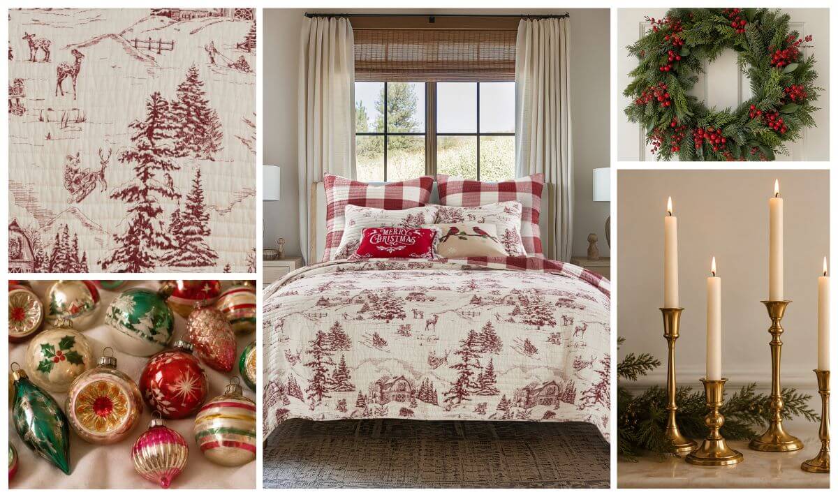Christmas Quilt Ideas: How to Style a Holiday Quilt