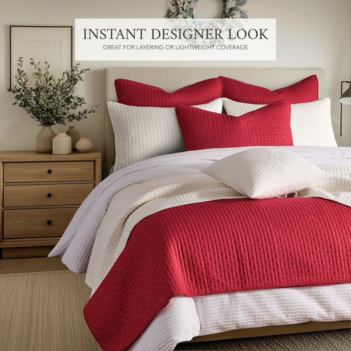 Cross Stitch Quilt Set