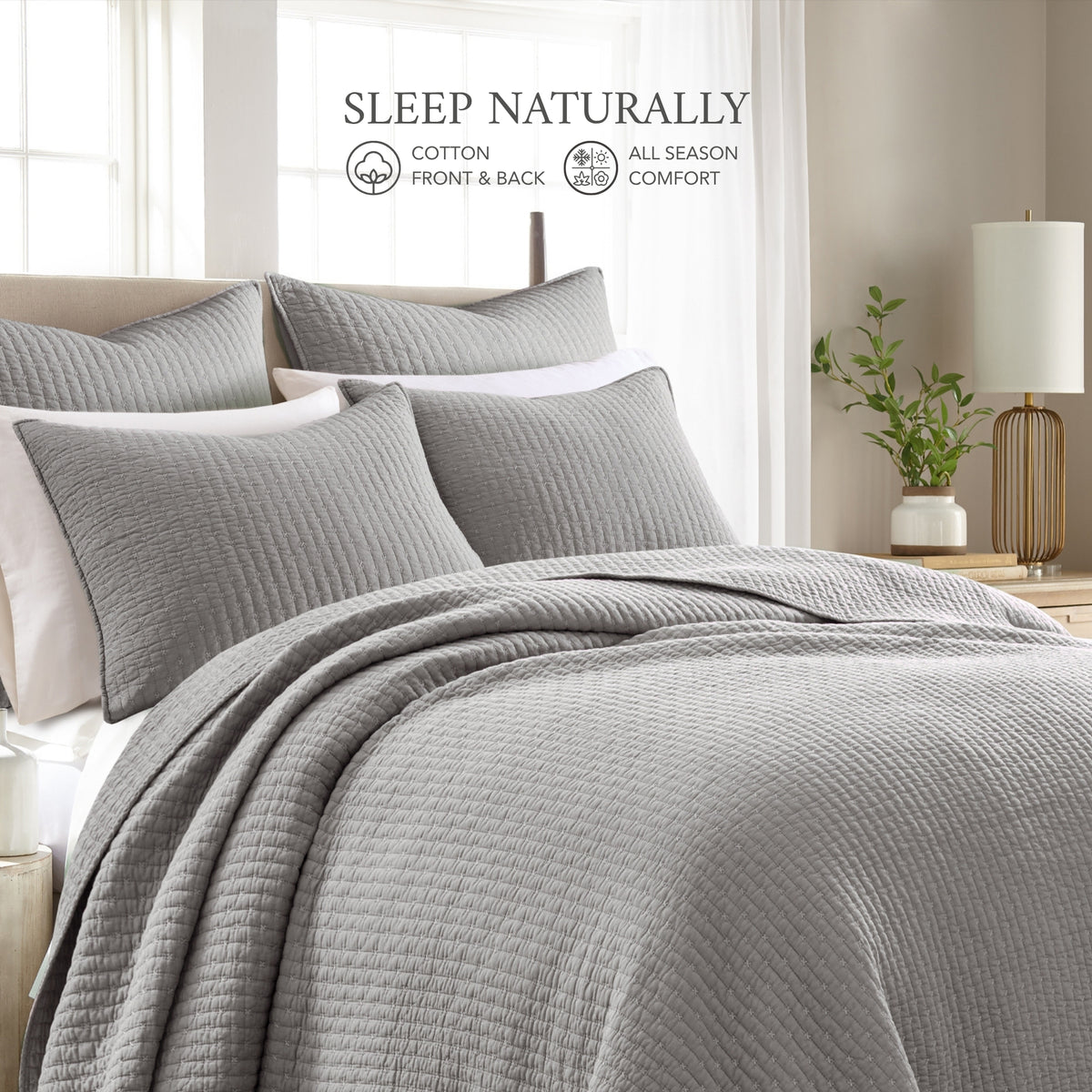 Cross Stitch Quilt Set