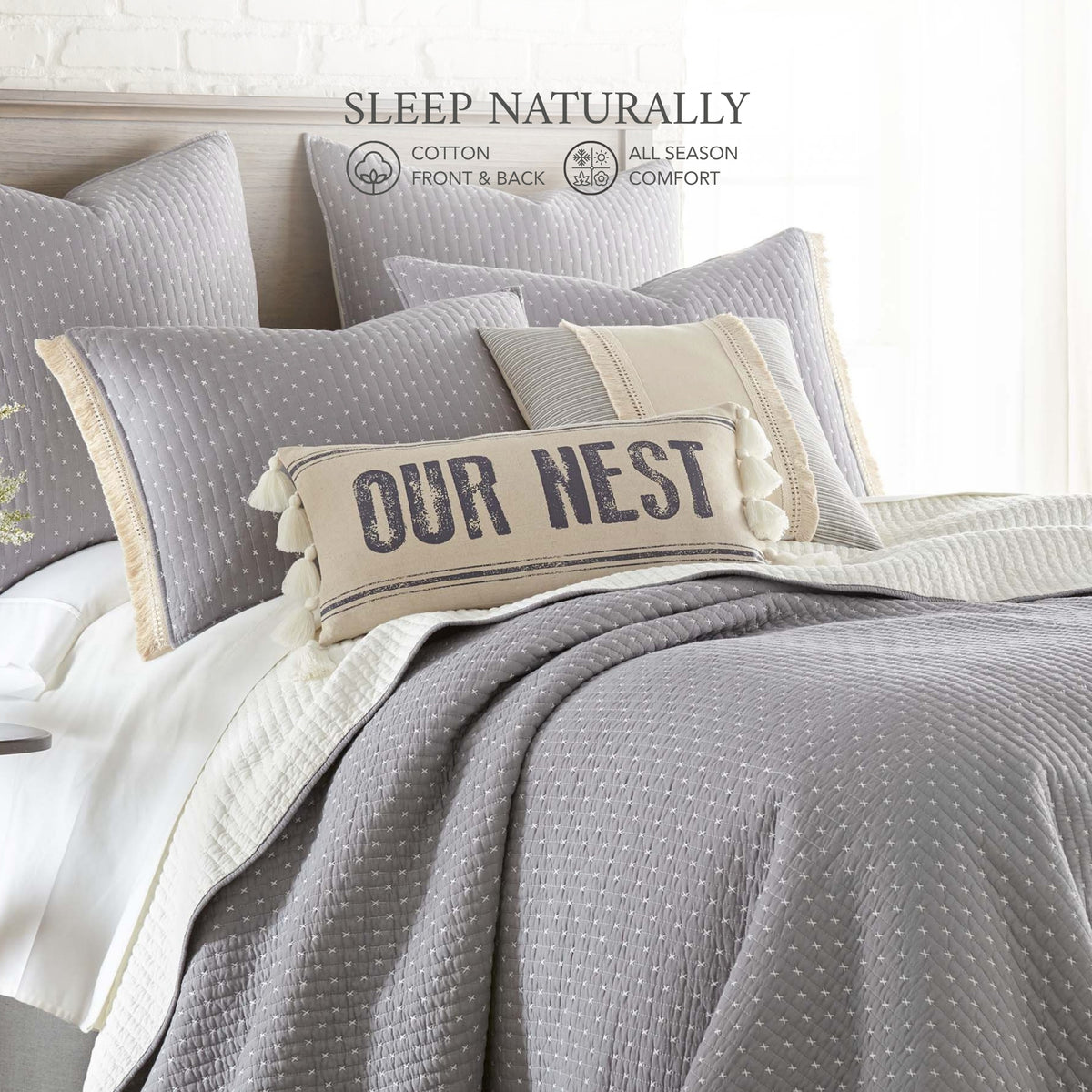 Cross Stitch Quilt Set