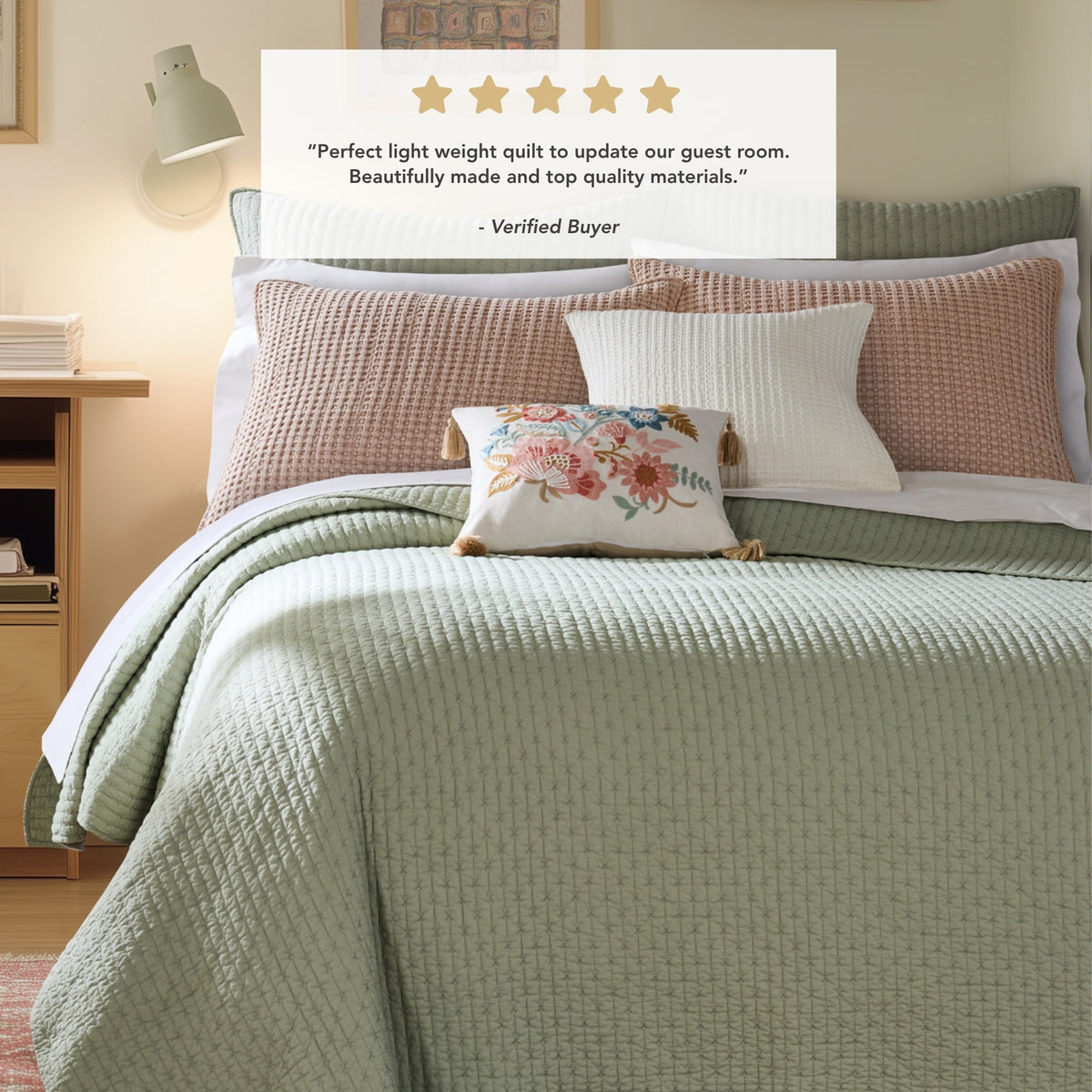 Cross Stitch Quilt Set