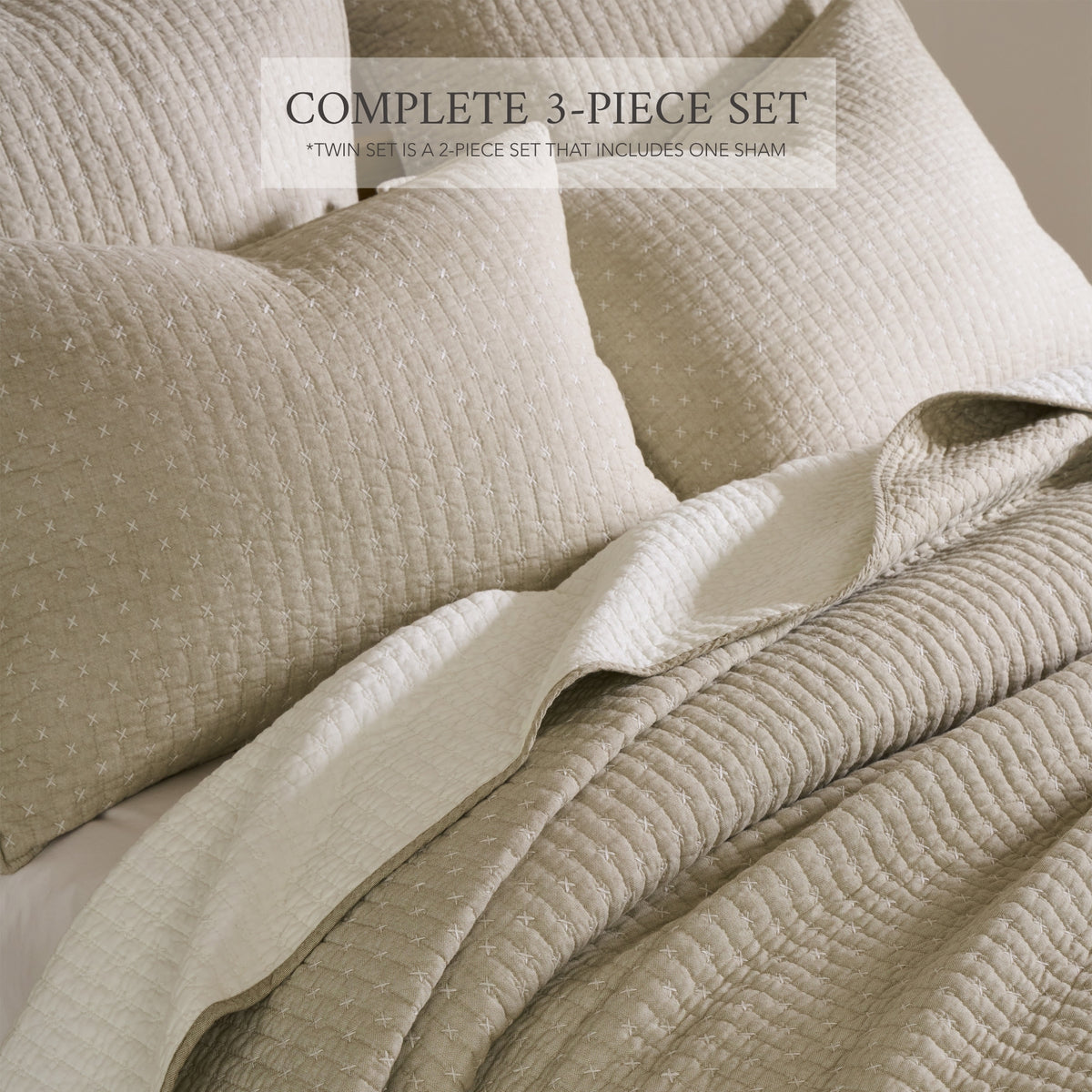 Cross Stitch Quilt Set