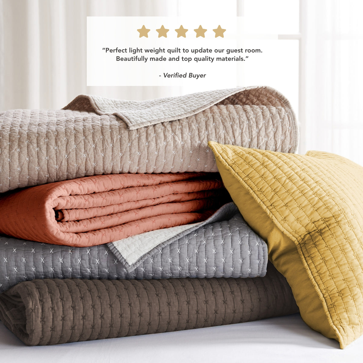 Cross Stitch Quilt Set